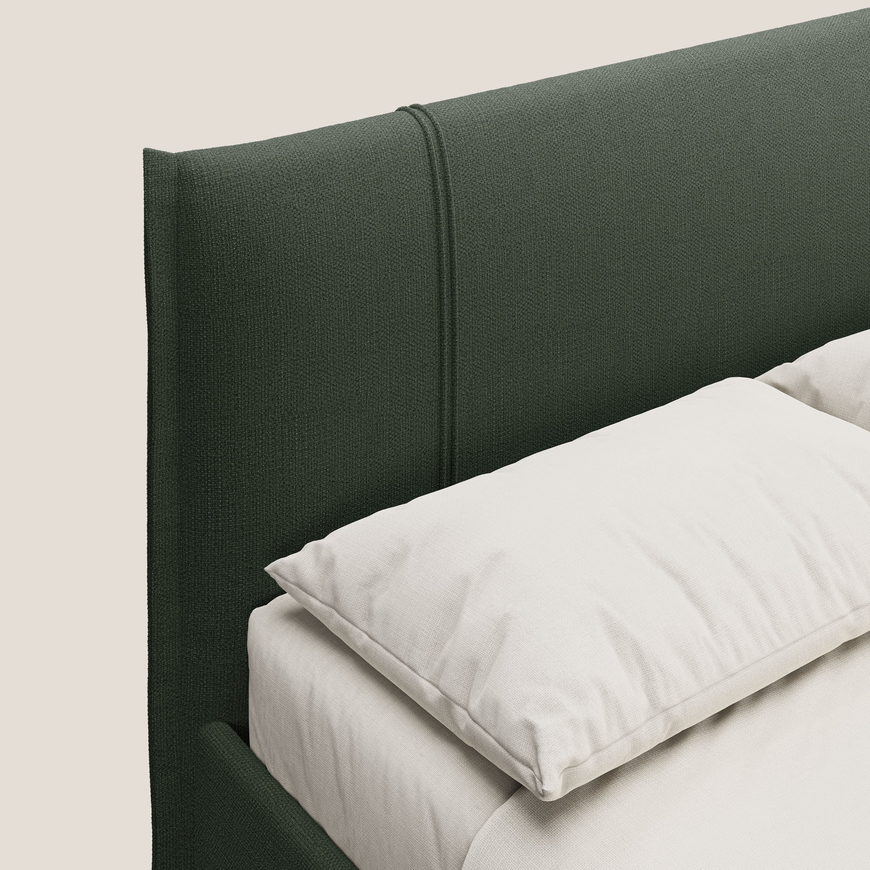 Alicia lit rembourré avec coffre de rangement en tissu imperméable T14 vert - Image 6