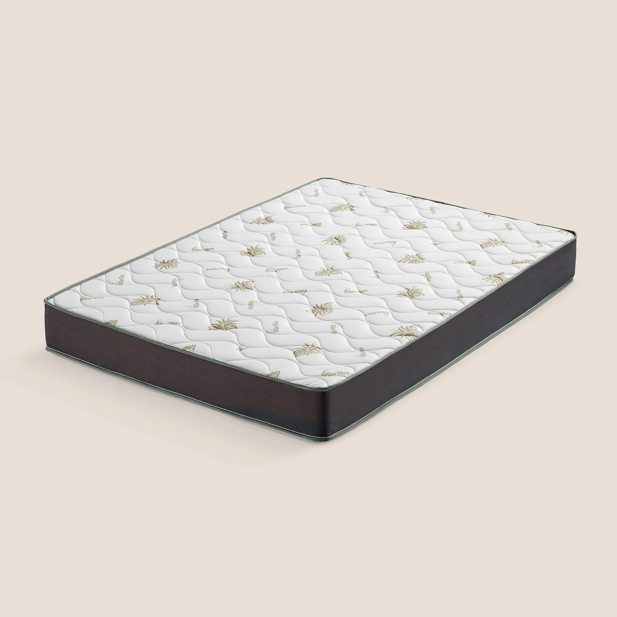Aloe-Vera H20 cm â Matelas en PolyurĂ©thane avec RevĂȘtement HypoallergĂ©nique en Aloe pour canapĂ© convertible