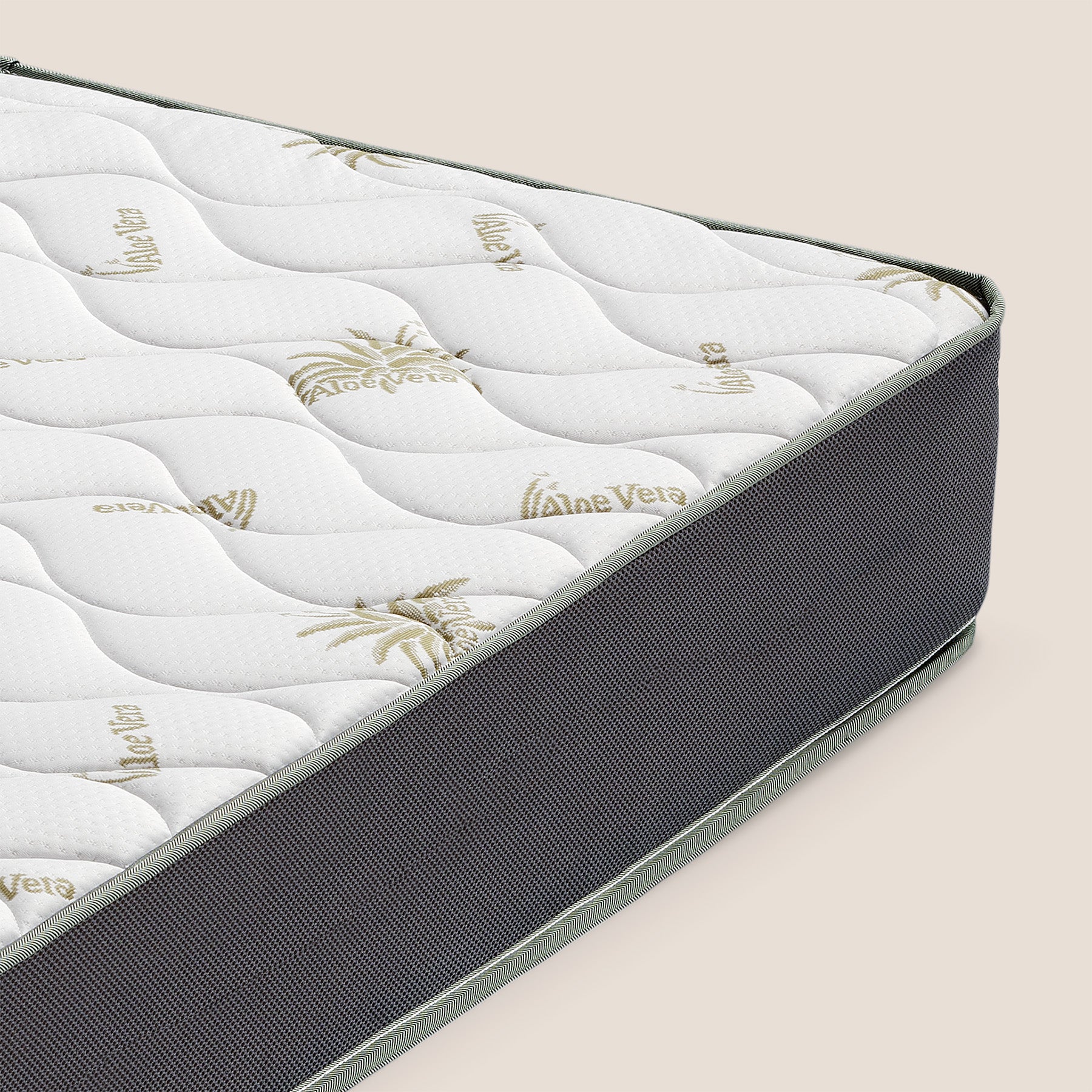 Aloe-Vera H20 cm â Matelas en PolyurĂ©thane avec RevĂȘtement HypoallergĂ©nique en Aloe pour canapĂ© convertible - Image 2