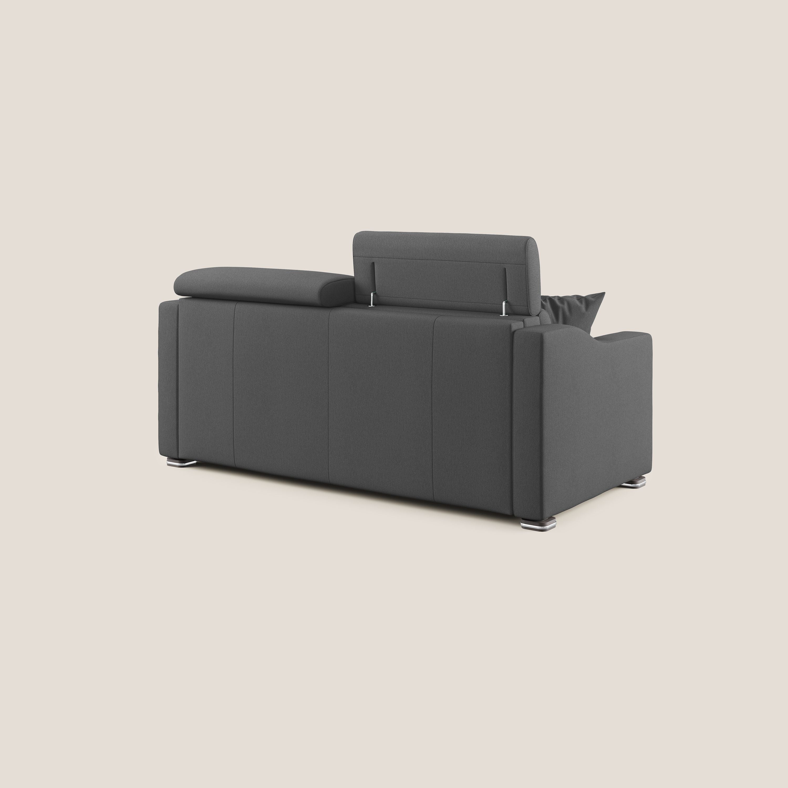 Amber canapé convertible en tissu détachable T05 anthracite - Image 5
