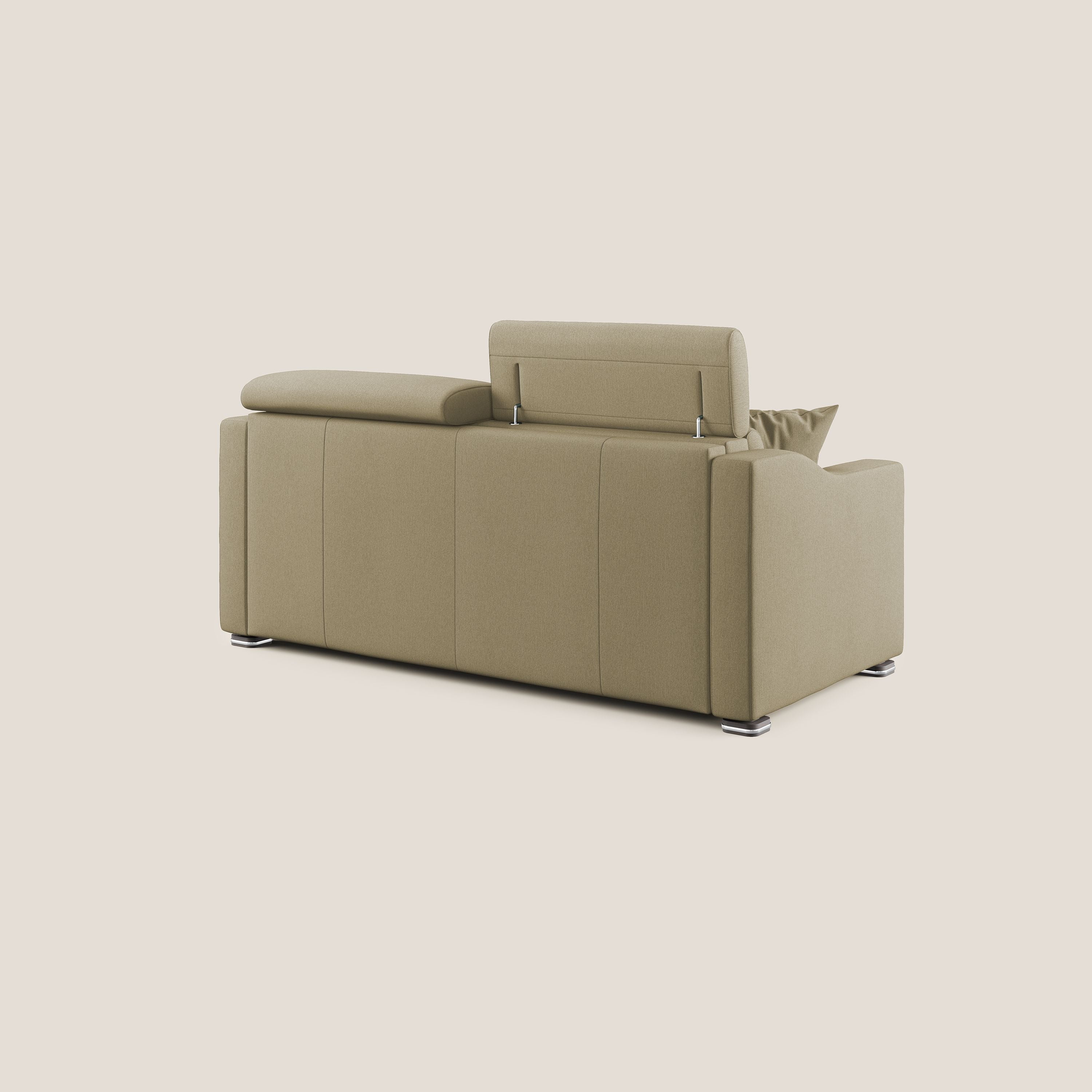 Amber canapé convertible en tissu détachable T05 camel - Image 5