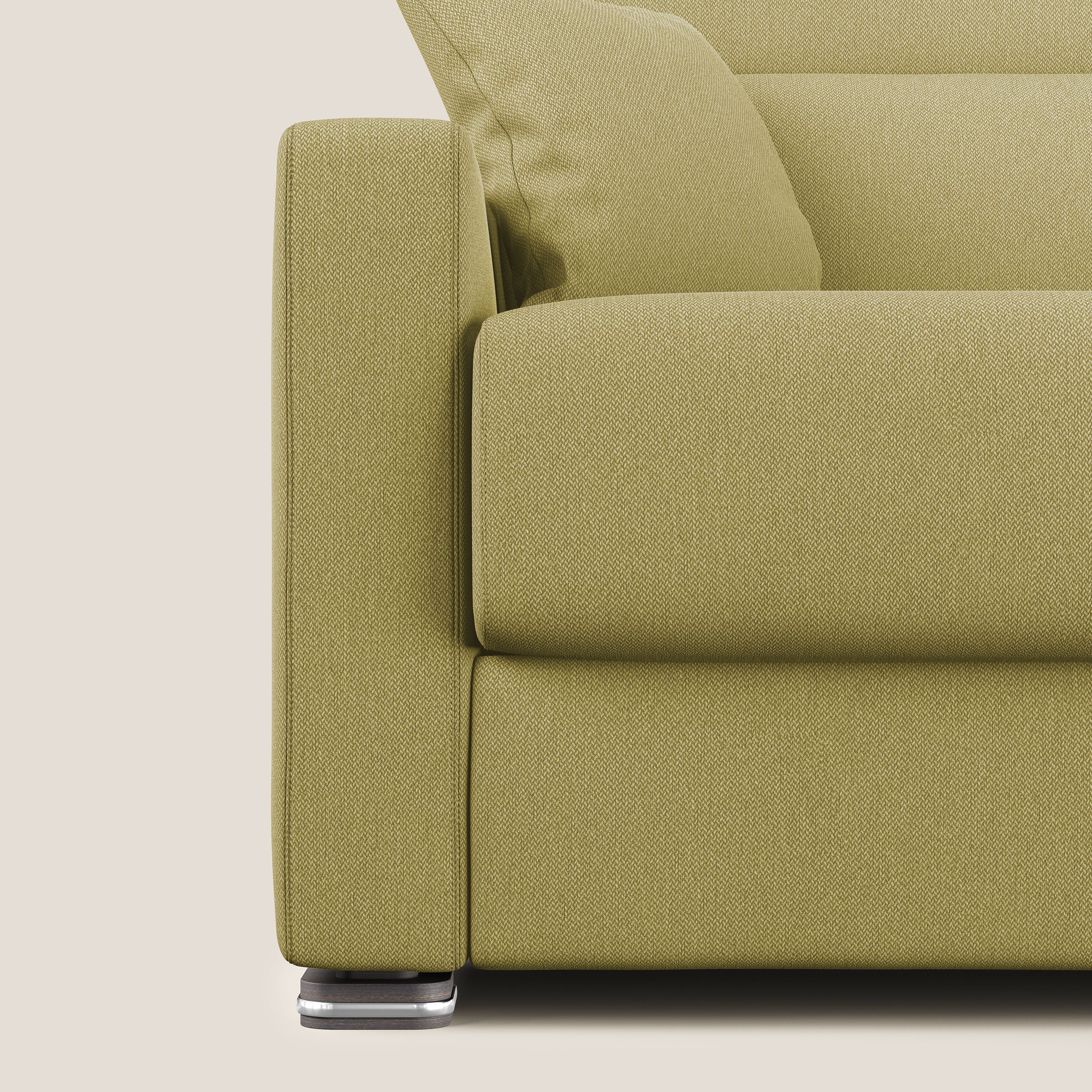 Amber canapé convertible en tissu détachable T05 jaune - Image 8