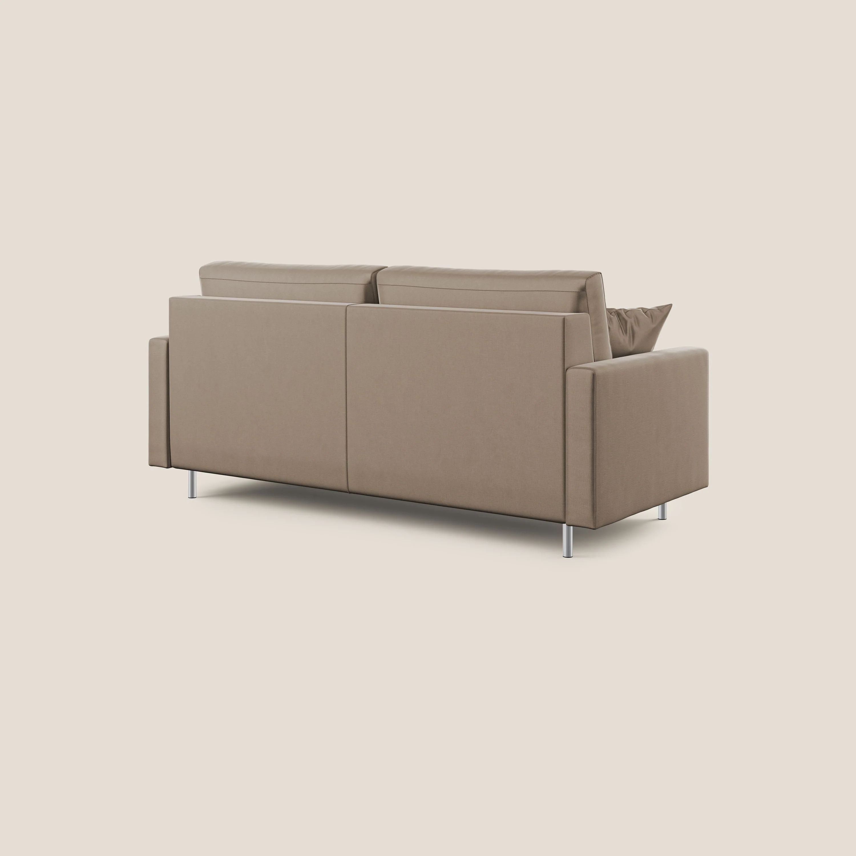 Andromeda canapé convertible en velours doux imperméable T01 marron - Image 5