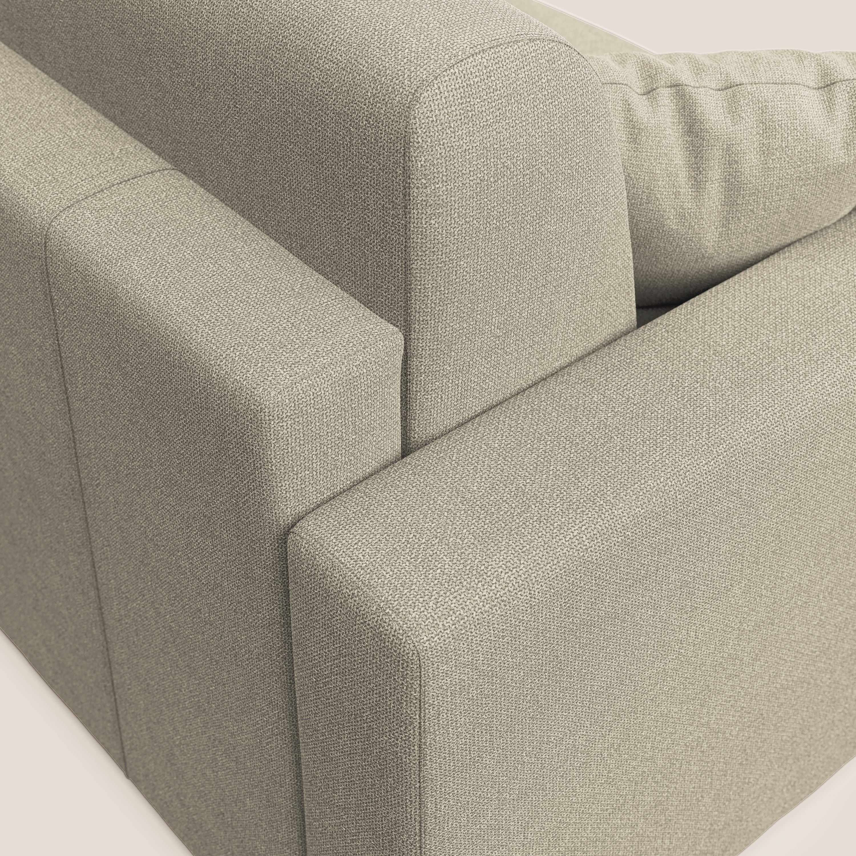 Best Canapé d'angle convertible en tissu détachable QuickClean T08 crème - Image 8