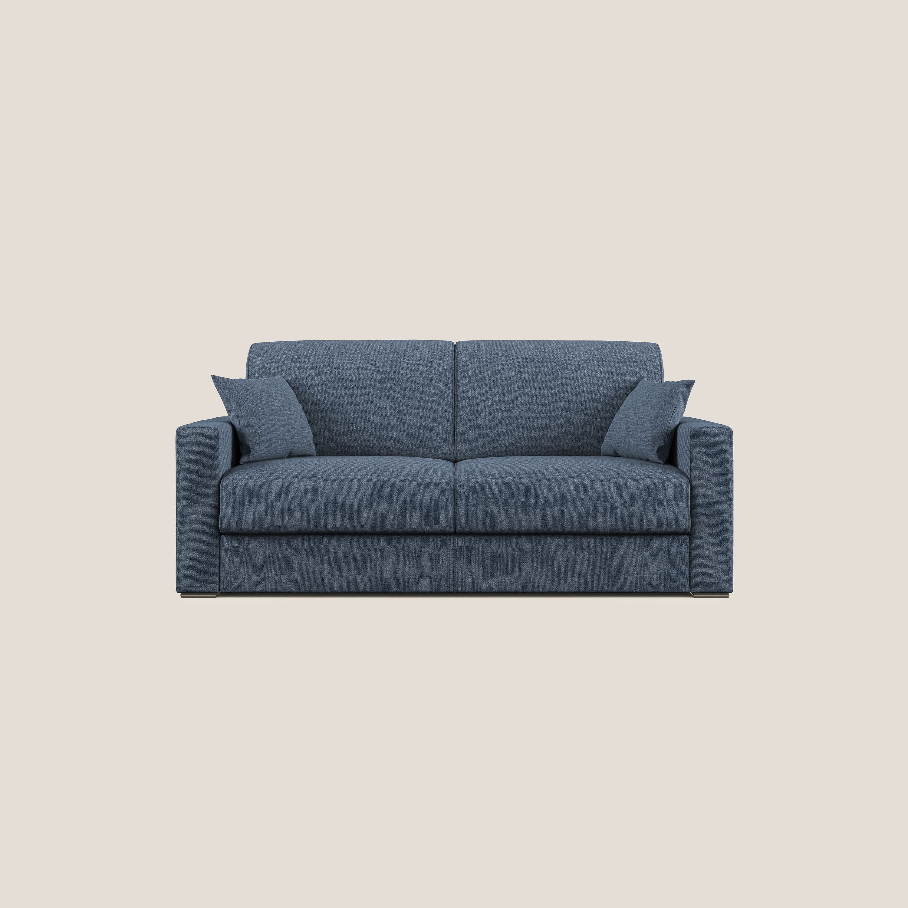 Best canapé lit convertible en tissu détachable QuickClean T08 bleu