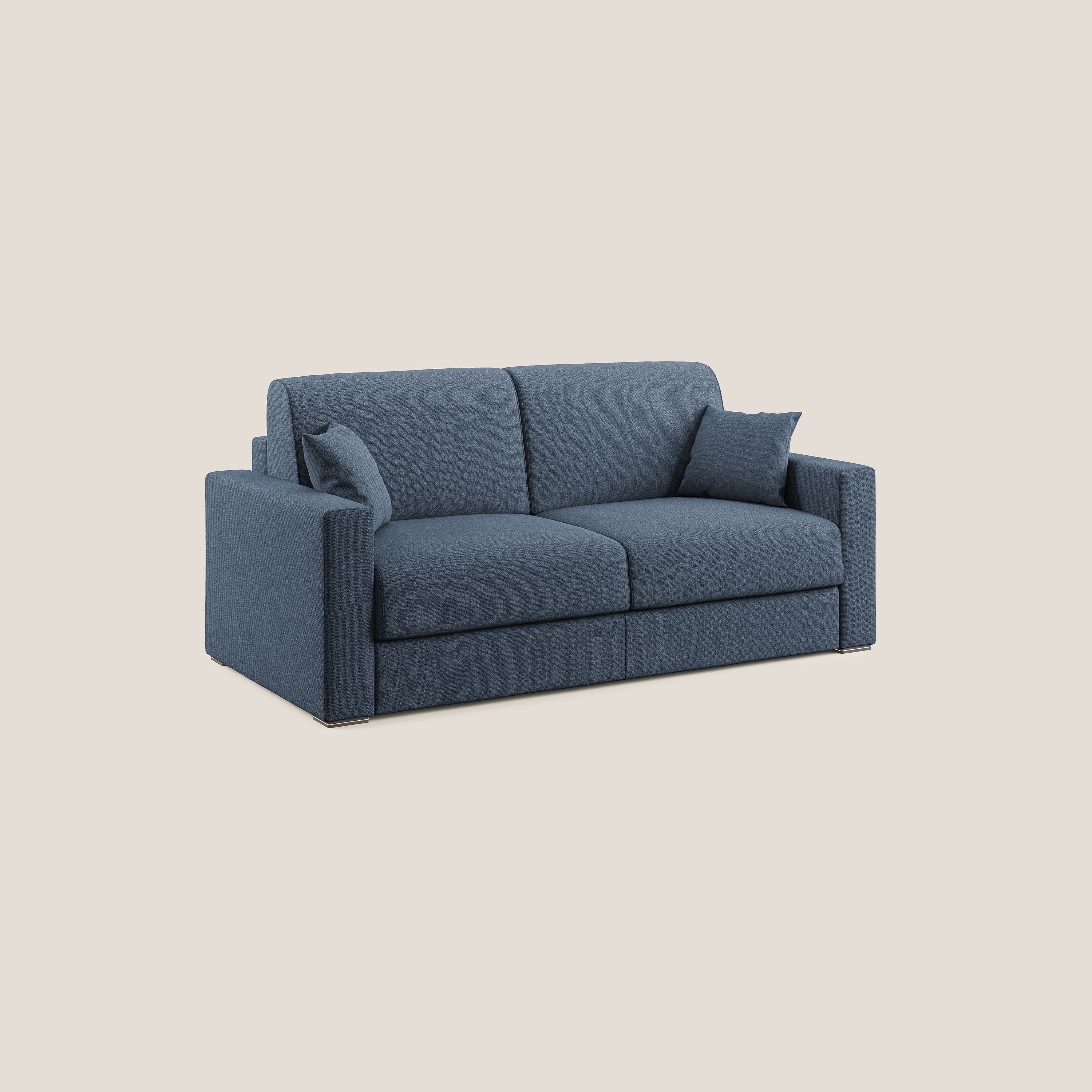 Best canapé lit convertible en tissu détachable QuickClean T08 bleu - Image 11