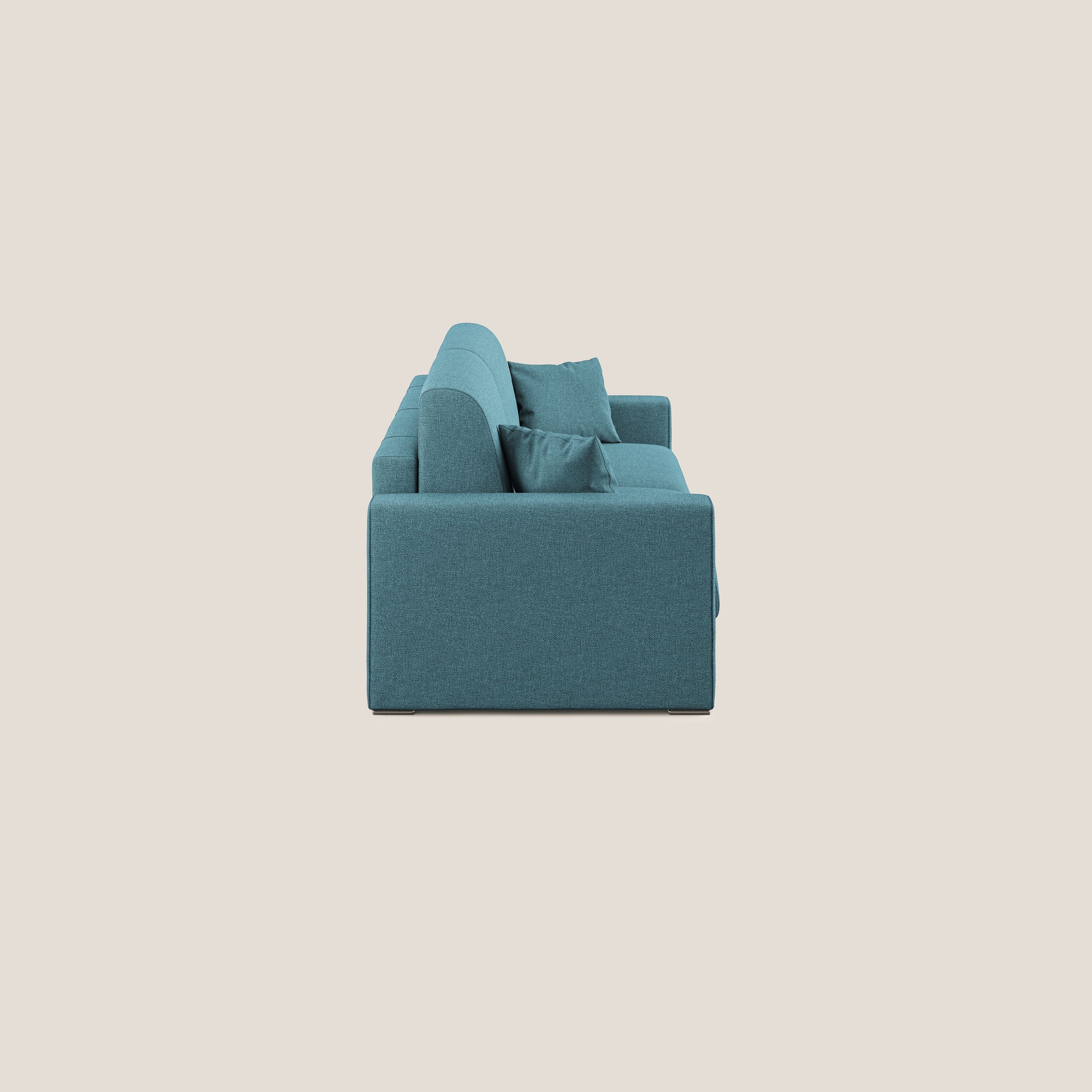 Best canapé lit convertible en tissu détachable QuickClean T08 bleu ciel - Image 12