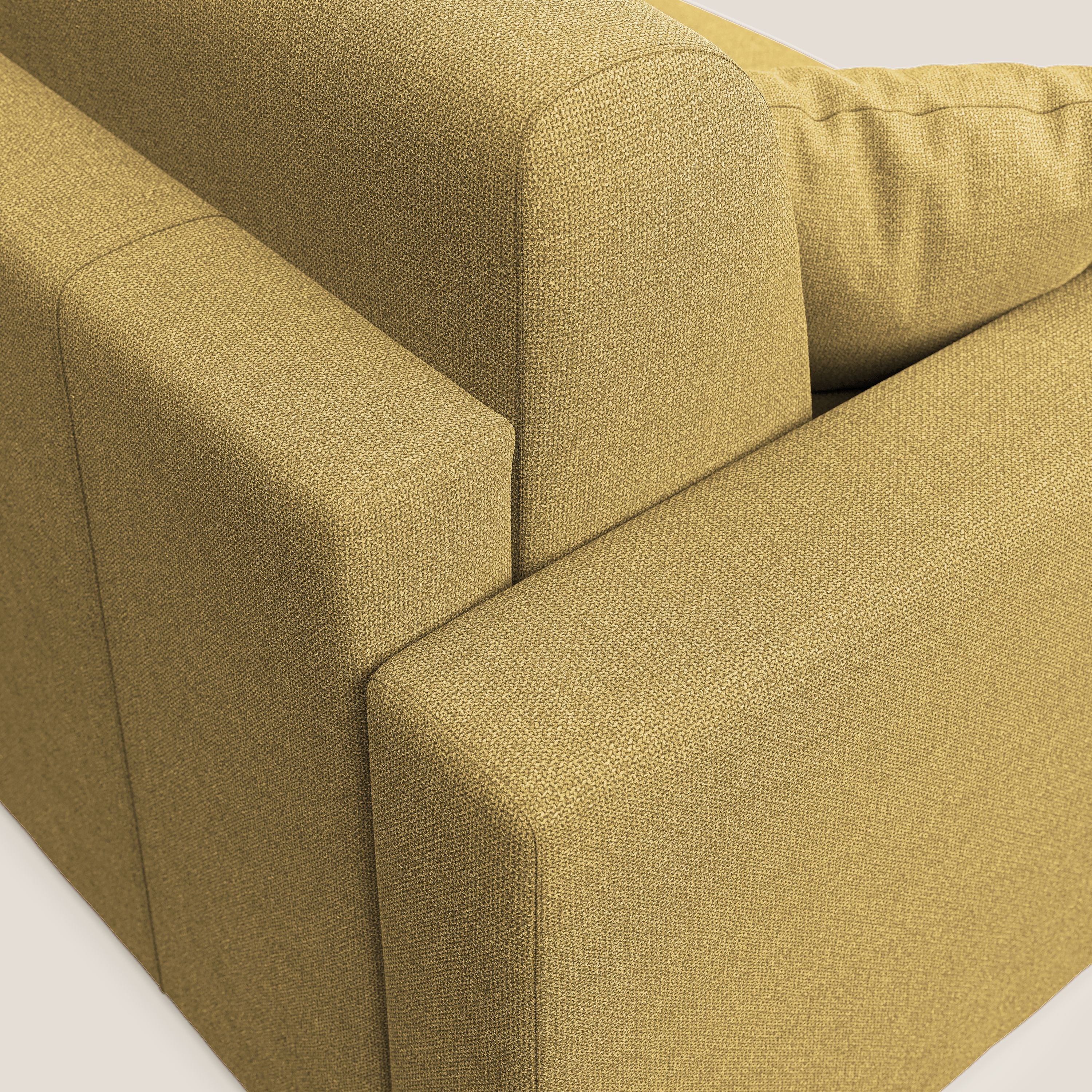 Best canapé lit convertible en tissu détachable QuickClean T08 jaune - Image 4