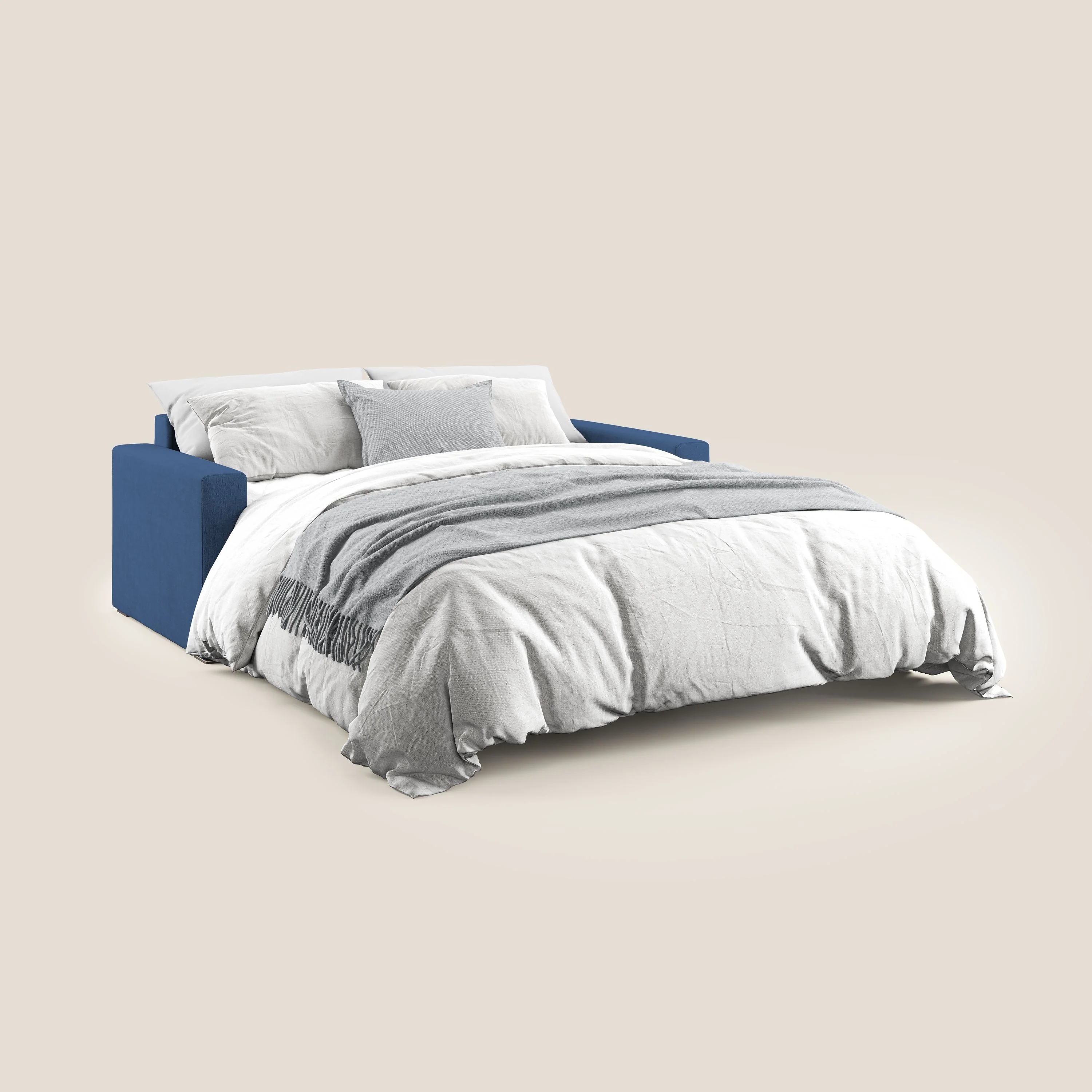 Best Canapé convertible en tissu imperméable T02 bleu - Image 2