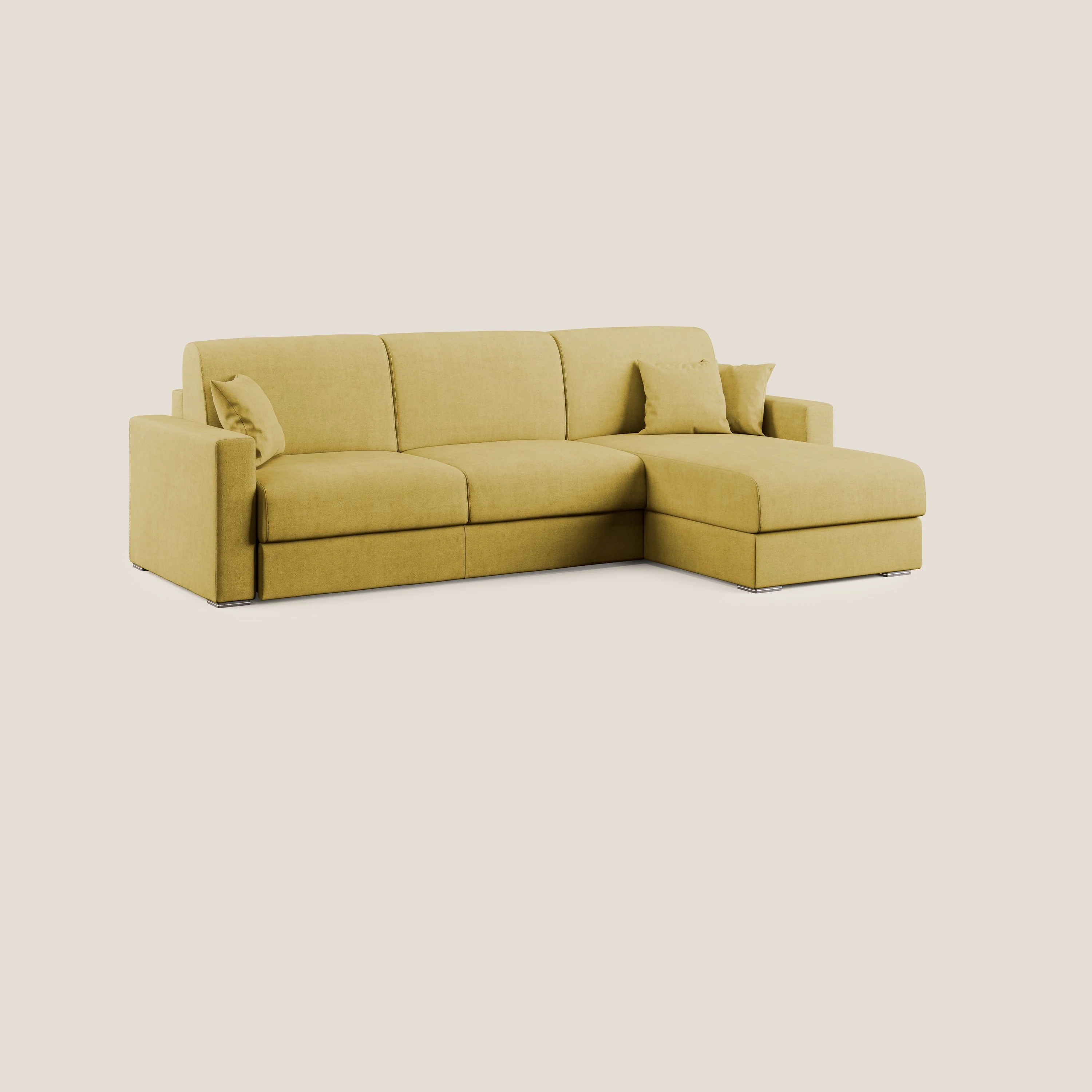 Best Canapé d'angle convertible en tissu imperméable T02 vert - Image 3