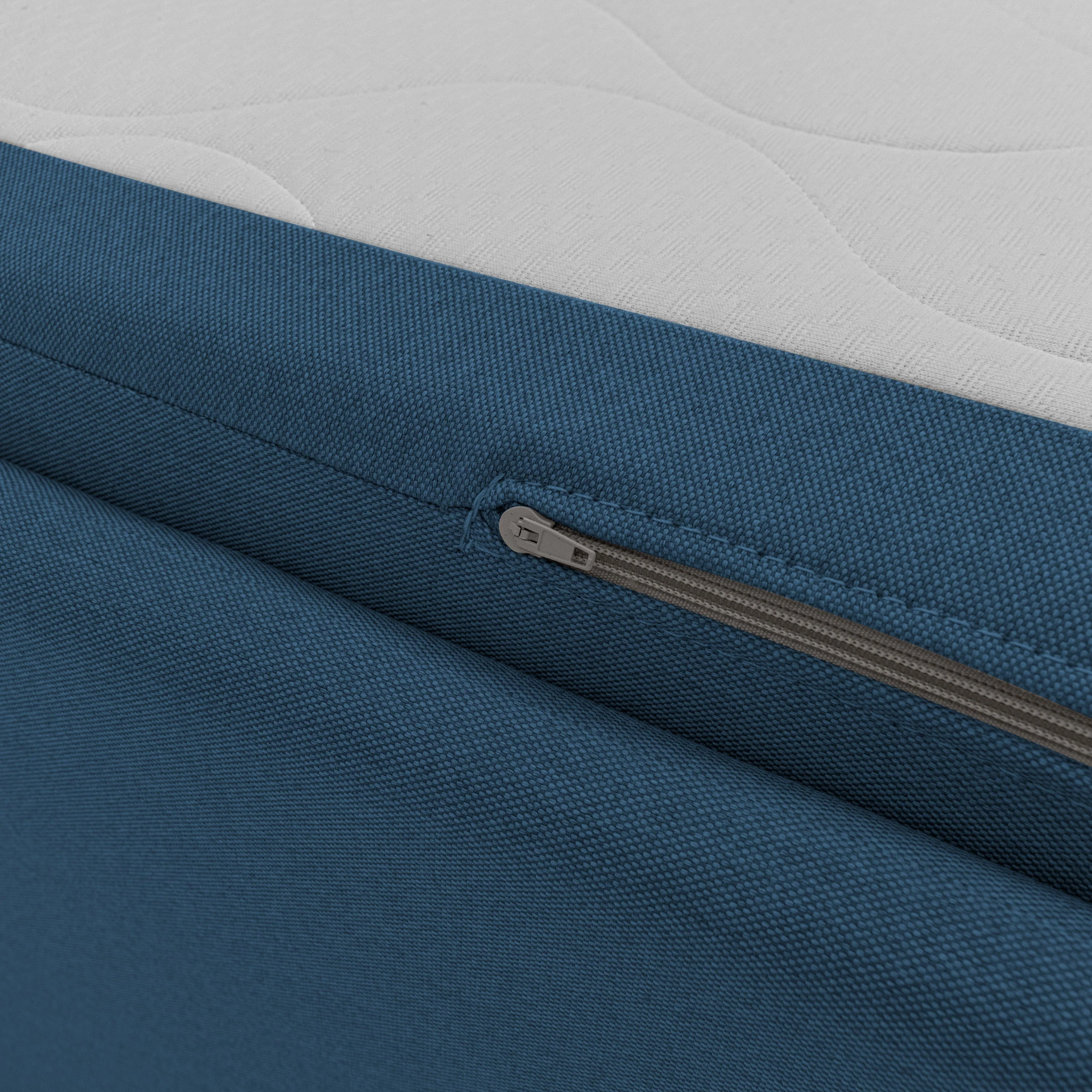 Brenta Canapé duplex avec lits jumeaux et tissu effet coton imperméable T13 bleu - Image 7