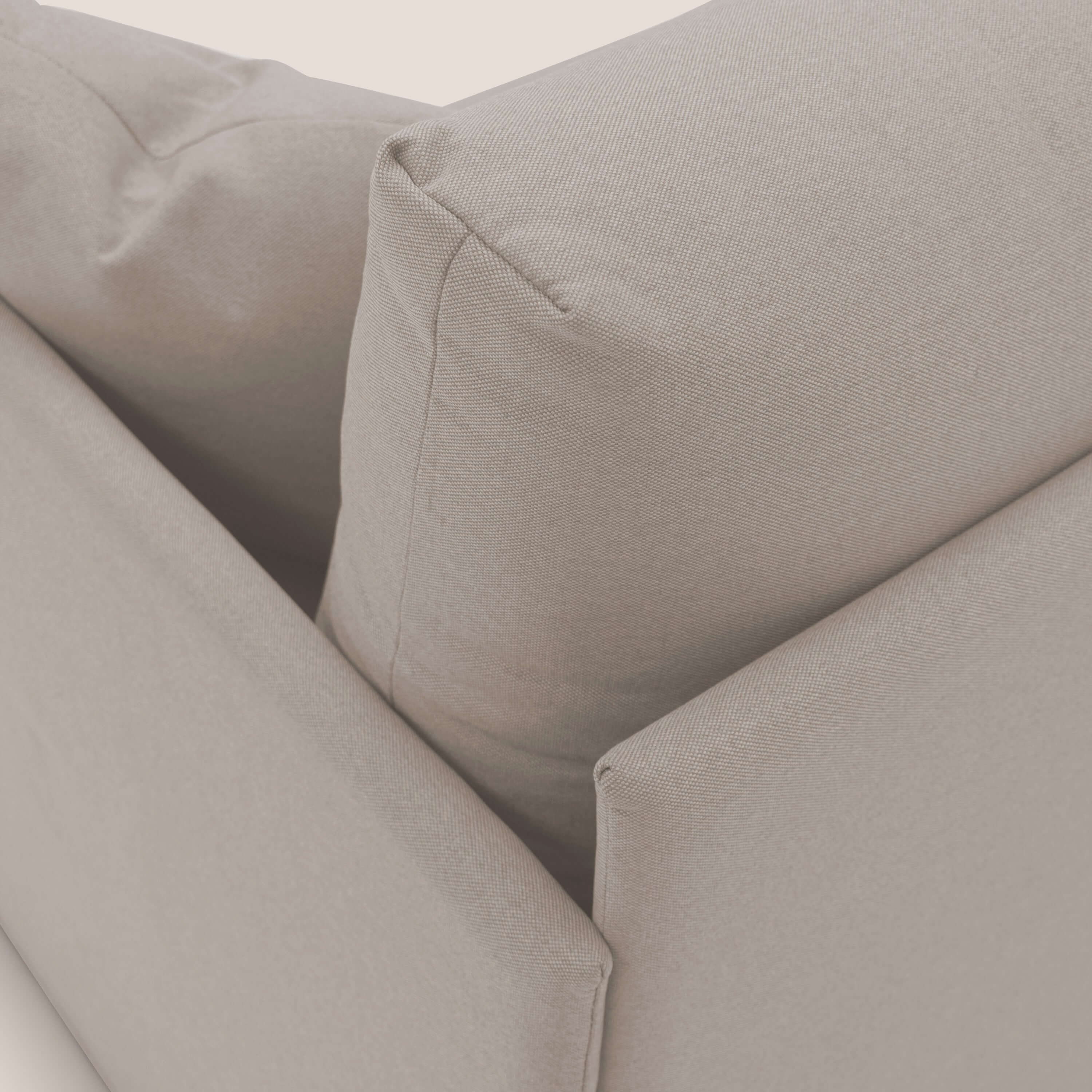 Brera Canapé duplex avec lits jumeaux et tissu effet coton imperméable T13 crème - Image 6