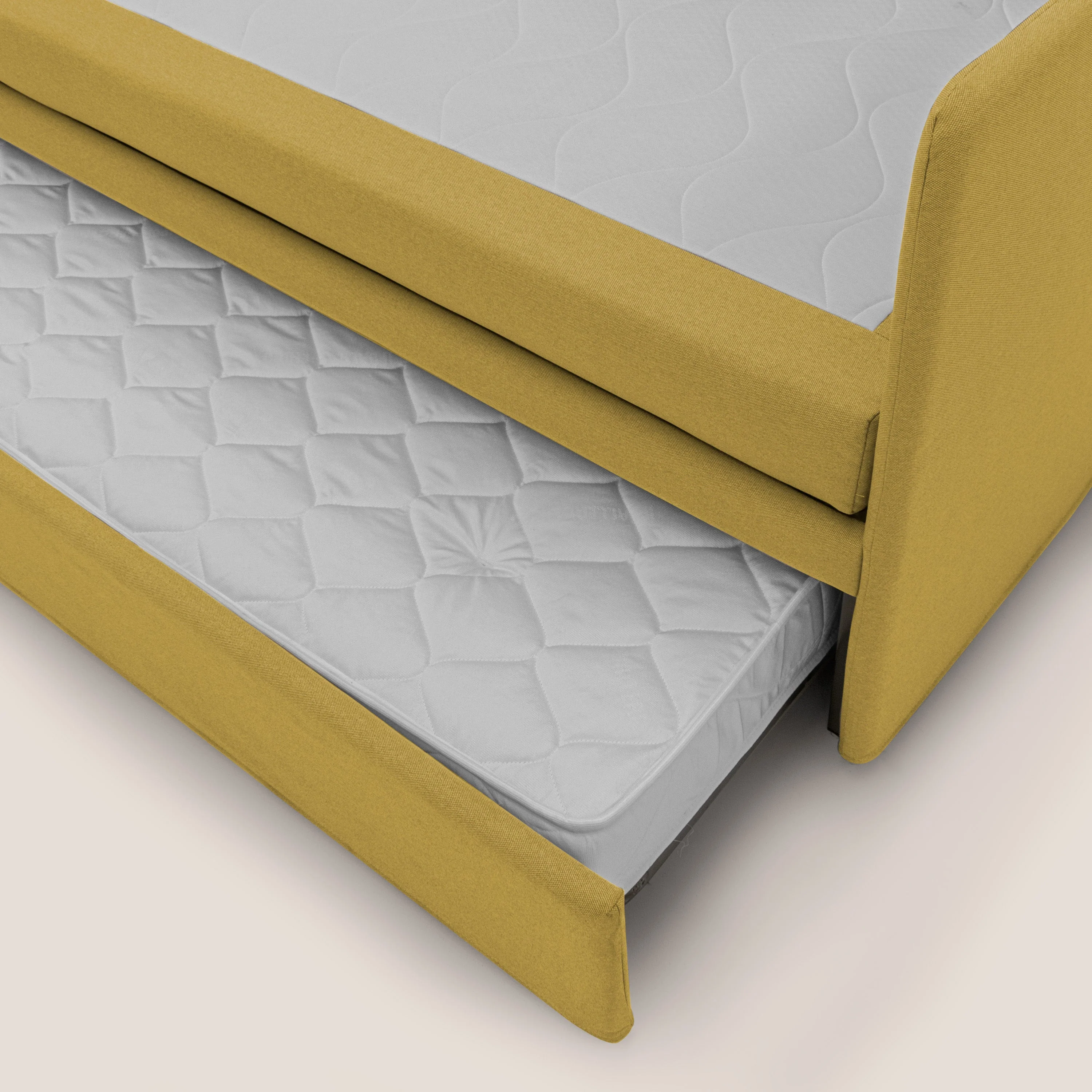 Brera Canapé duplex avec lits jumeaux et tissu effet coton imperméable T13 jaune - Image 7