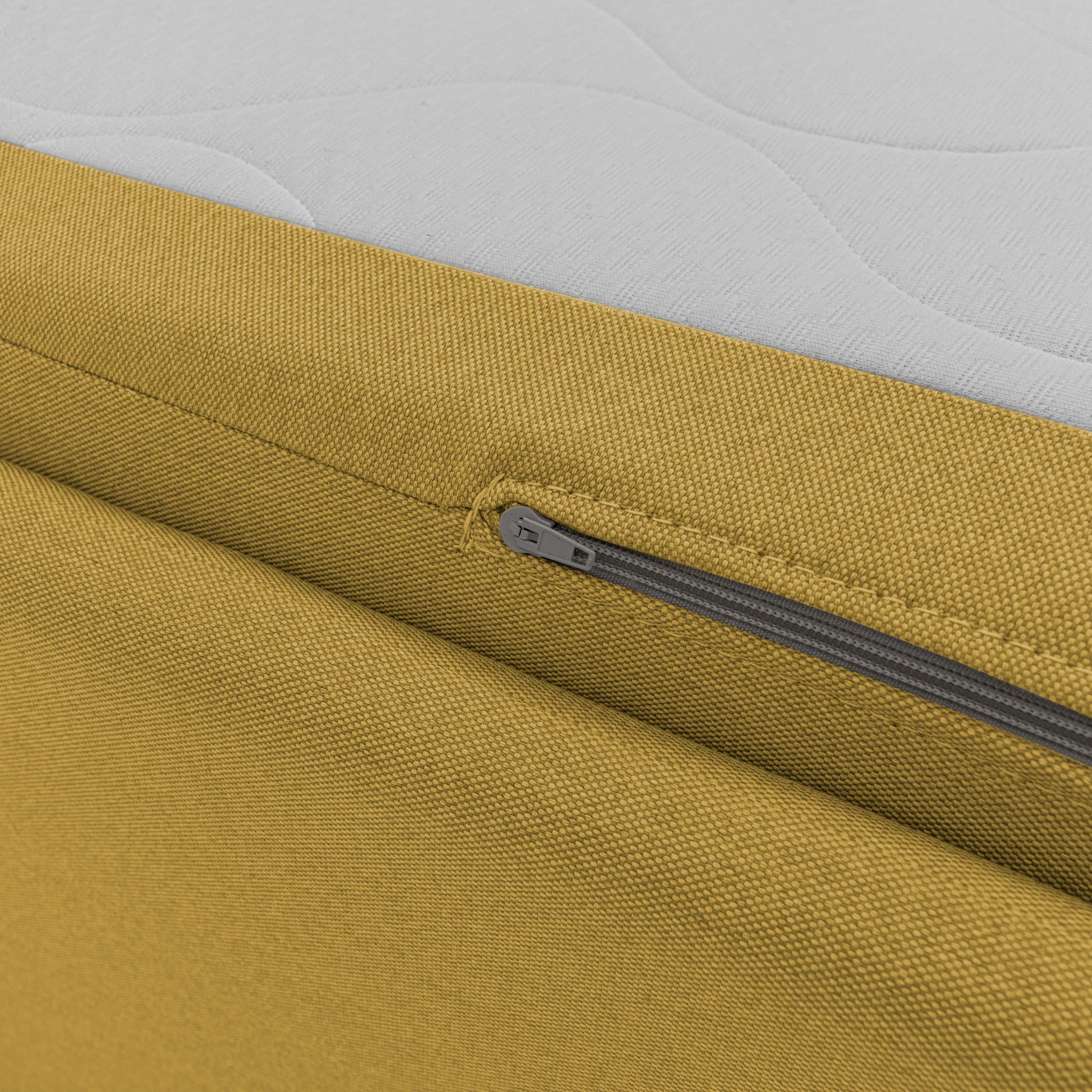 Brera Canapé duplex avec lits jumeaux et tissu effet coton imperméable T13 jaune - Image 8