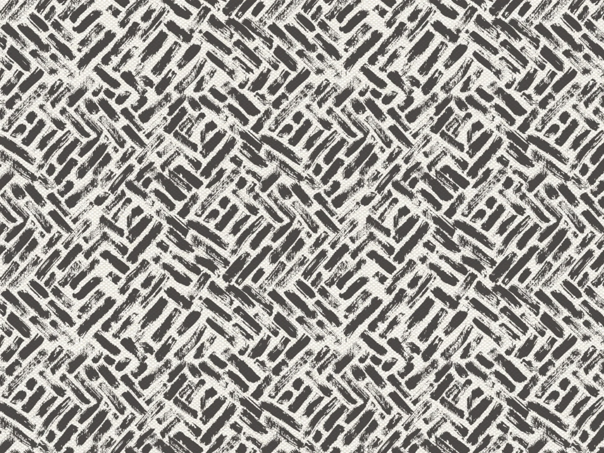 Brick coussins géométriques en tissu hydrofuge noir - Image 2