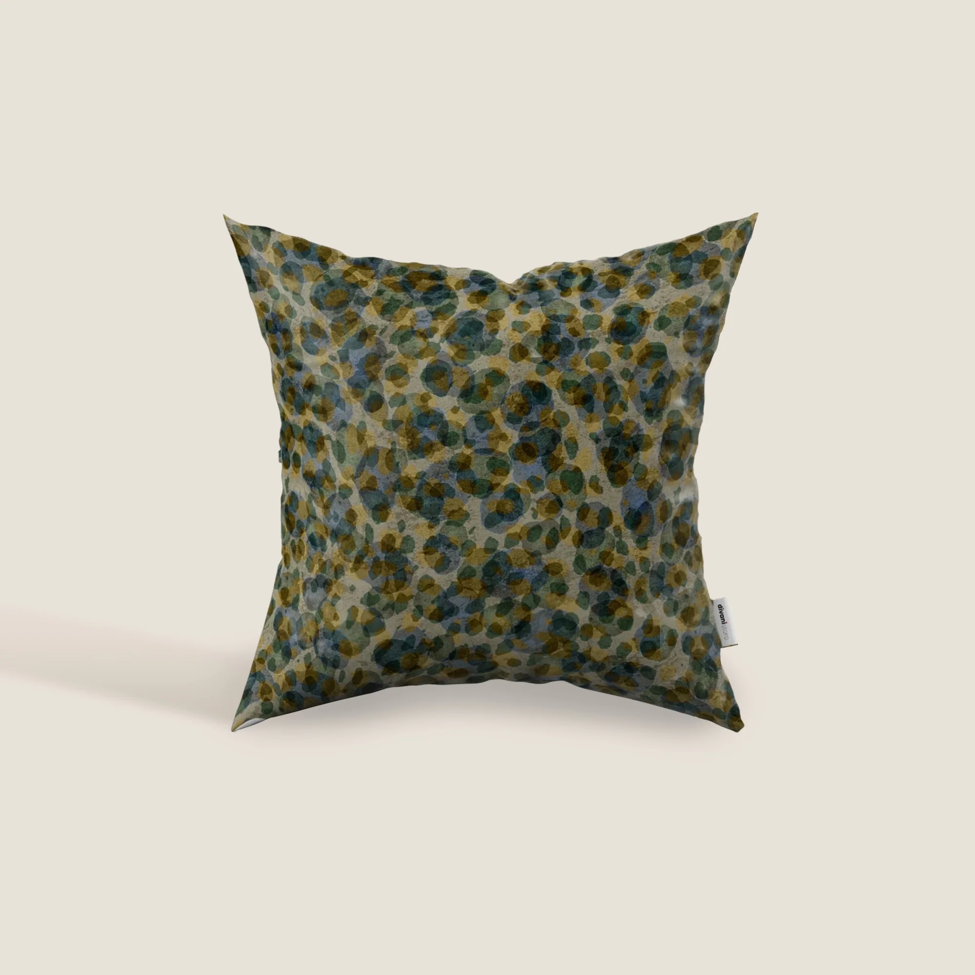 Brush coussins en Velours imperméable vert