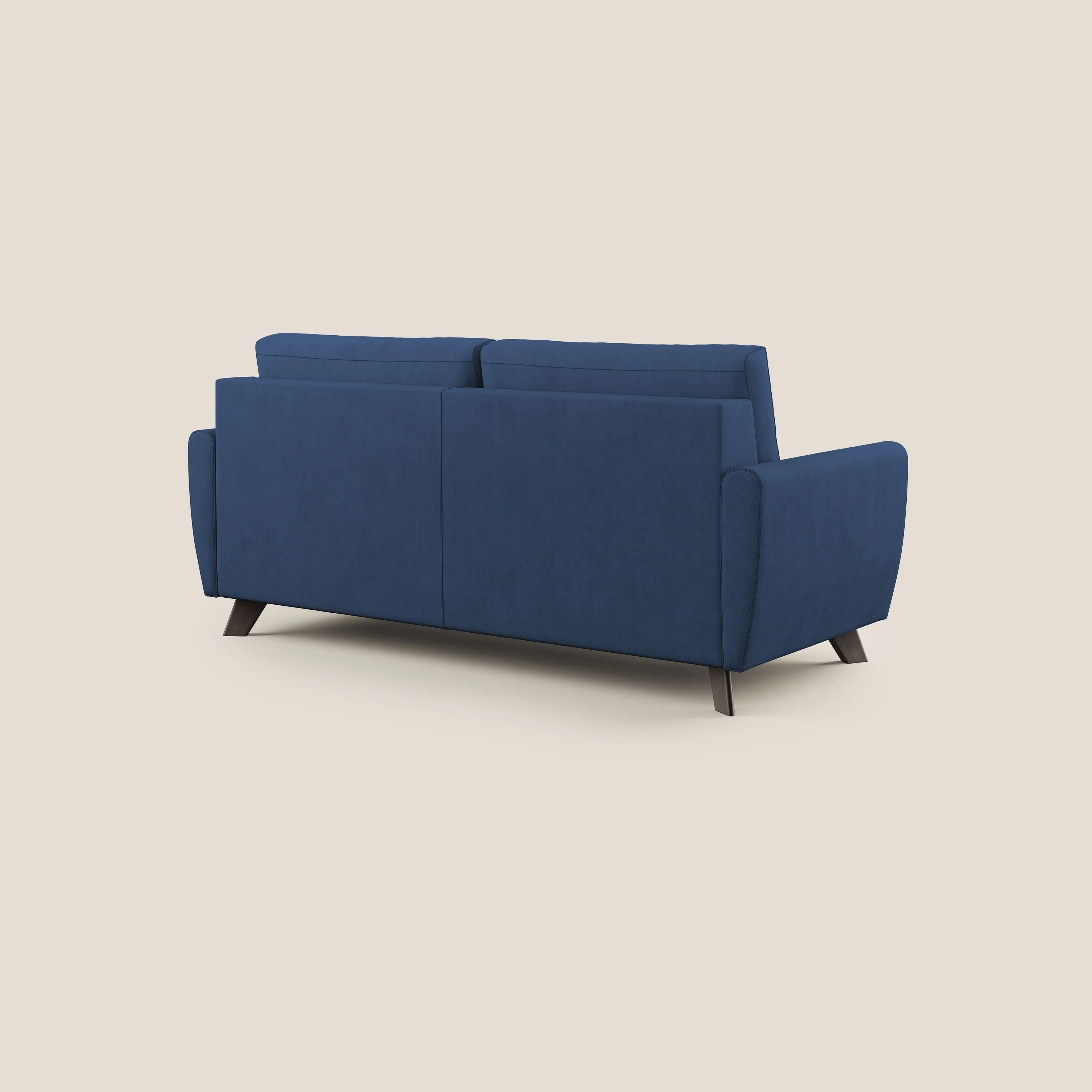 Callisto Canapé lit convertible en tissu doux imperméable T02 bleu - Image 9