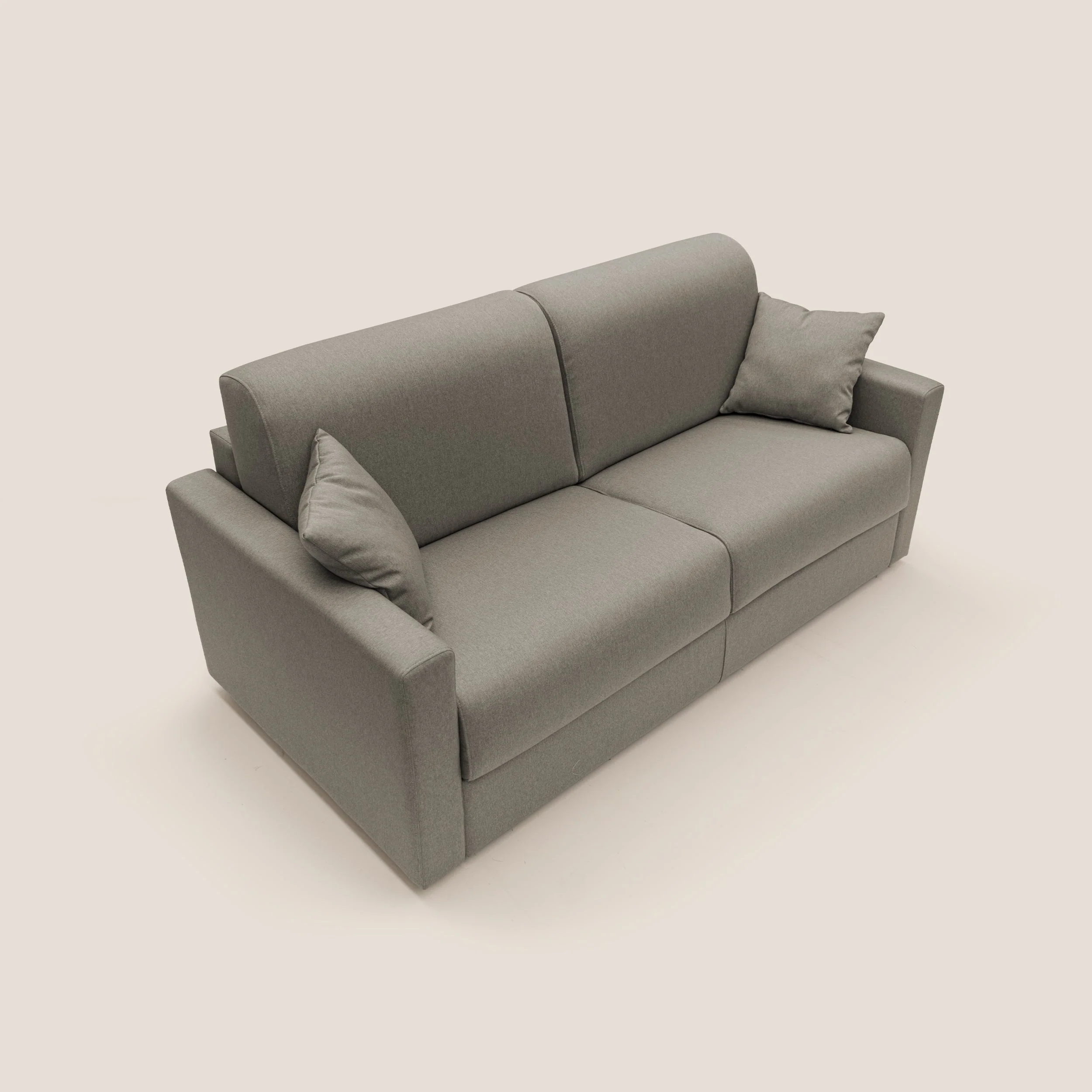 Chris Canapé convertible en tissu imperméable T13 Taupe tortora - Image 7