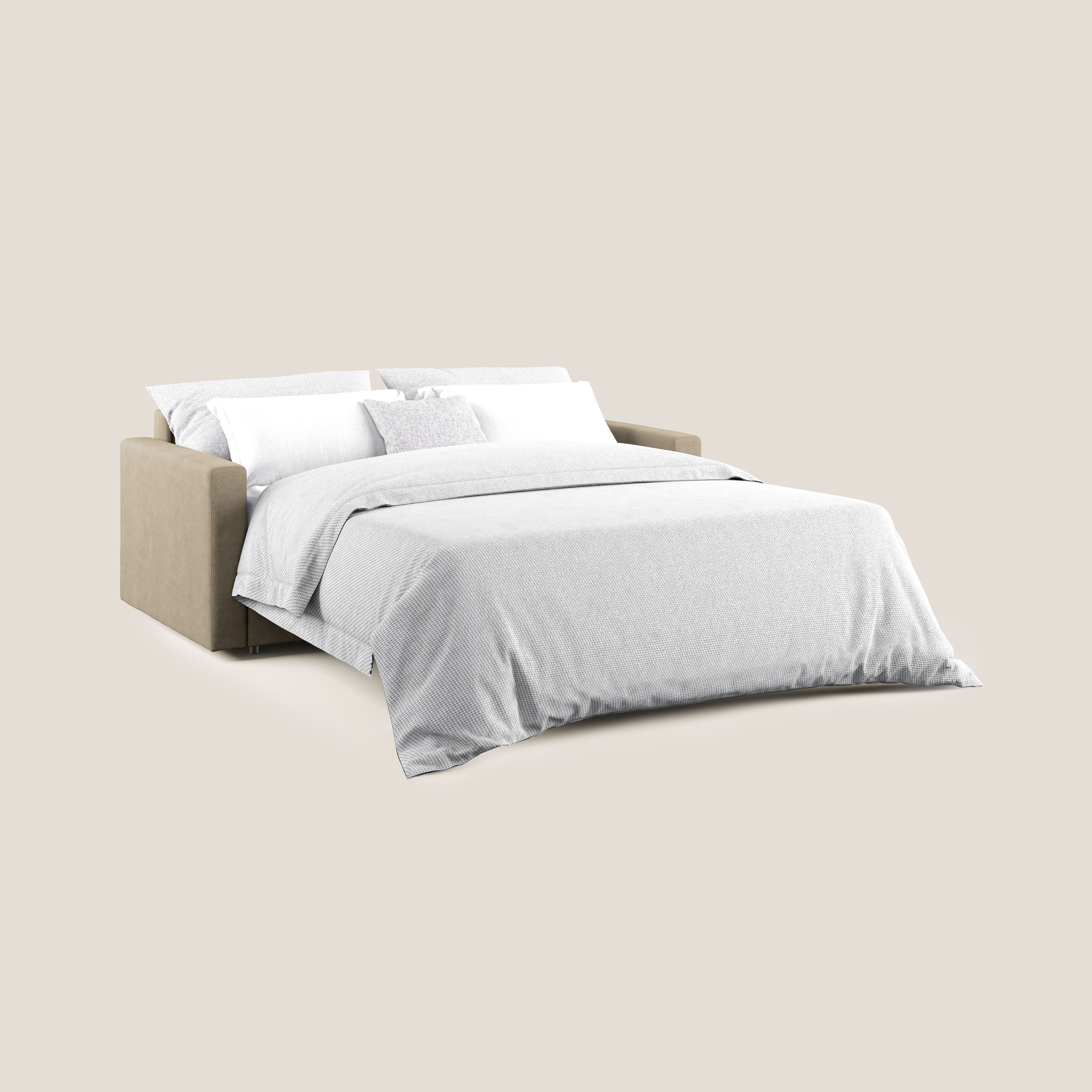 Chris canapé convertible en microfibre détachable T11 Taupe  - Image 2