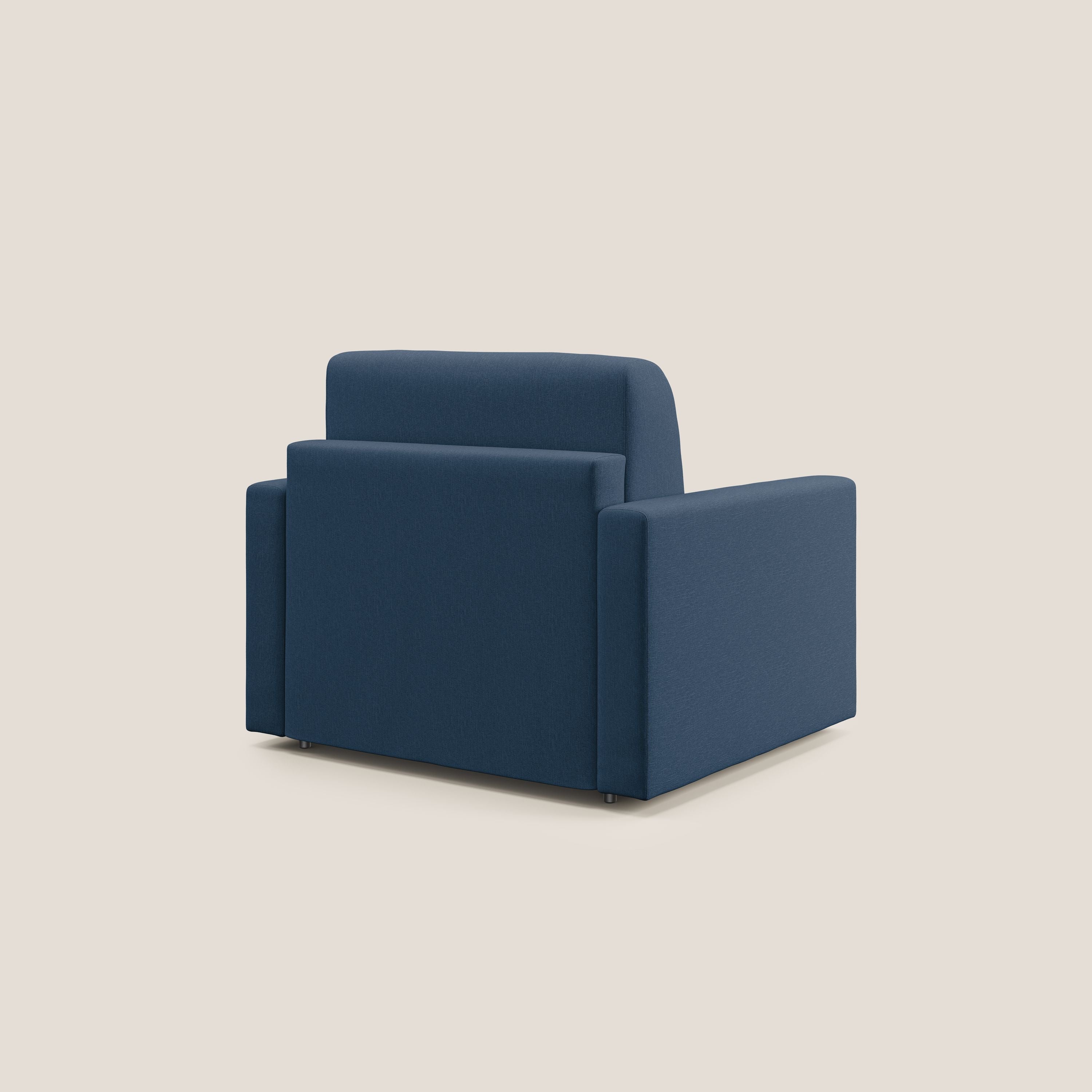 Chris Fauteuil convertible en tissu imperméable T13 bleu - Image 4