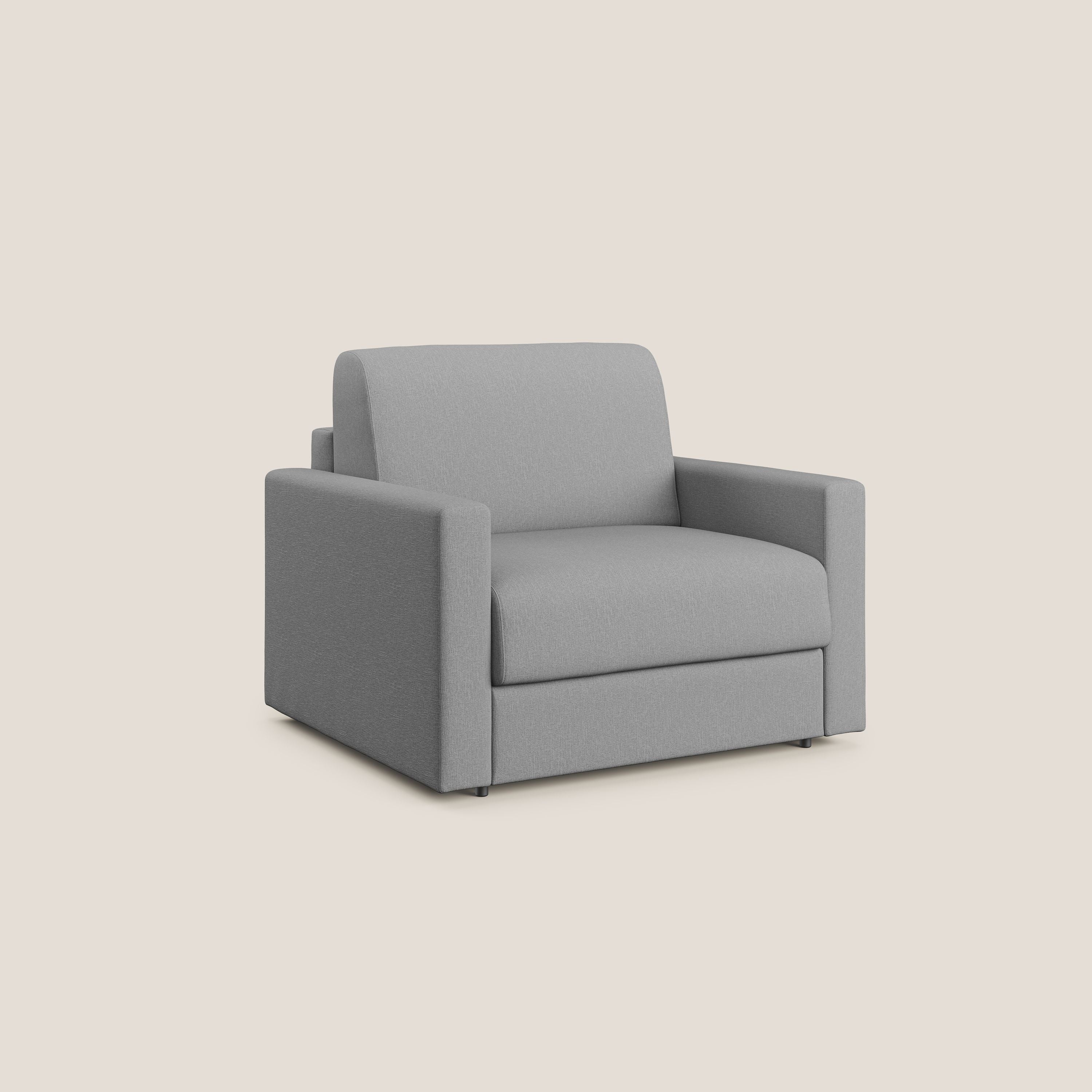 Chris Fauteuil convertible en tissu imperméable T13 gris - Image 3