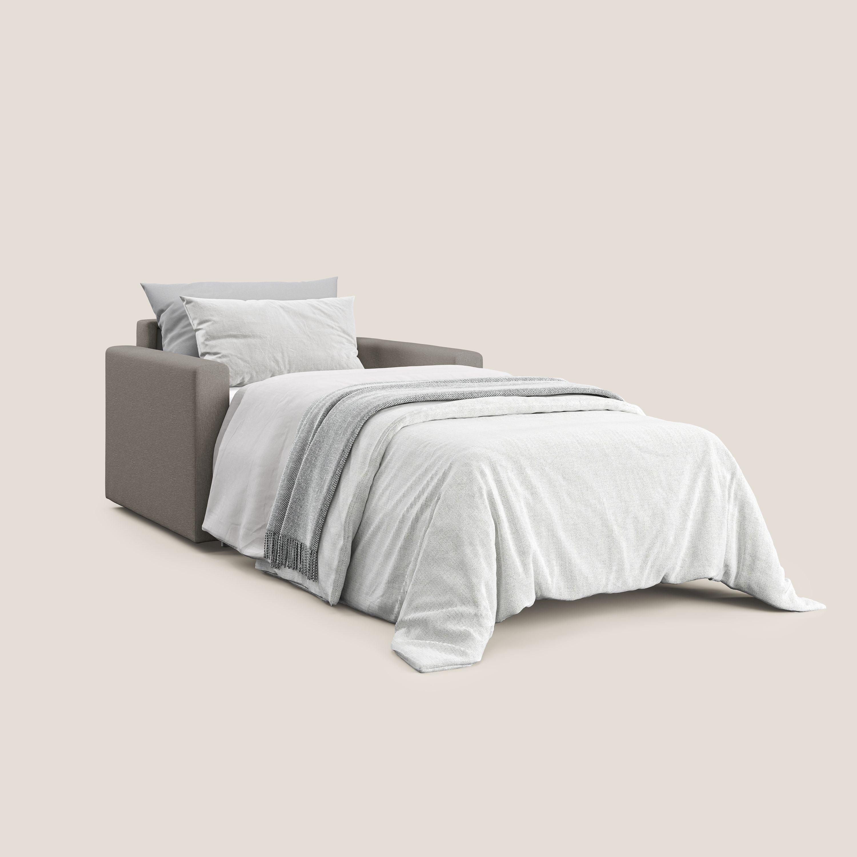 Chris Fauteuil convertible en tissu imperméable T13 Taupe tortora - Image 2