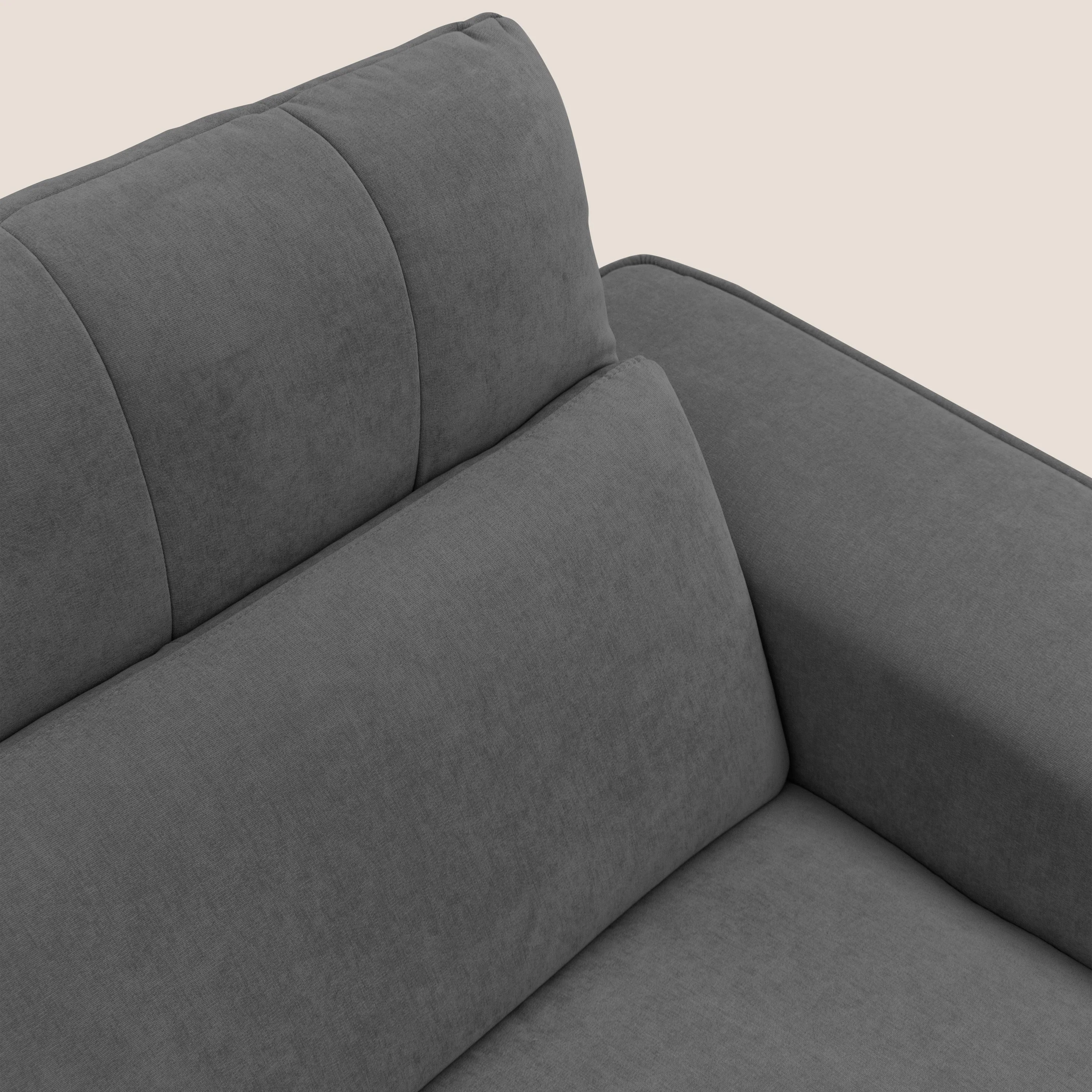 Clark Canapé modulable avec option relax électrique en tissu imperméable et détachable T17 anthracite - Image 5