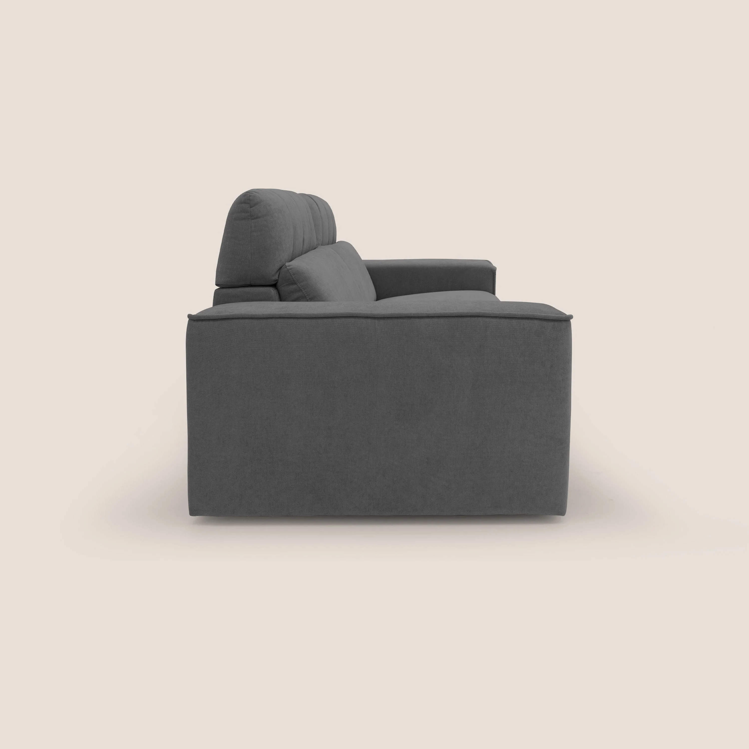 Clark Canapé modulable avec option relax électrique en tissu imperméable et détachable T17 anthracite - Image 6