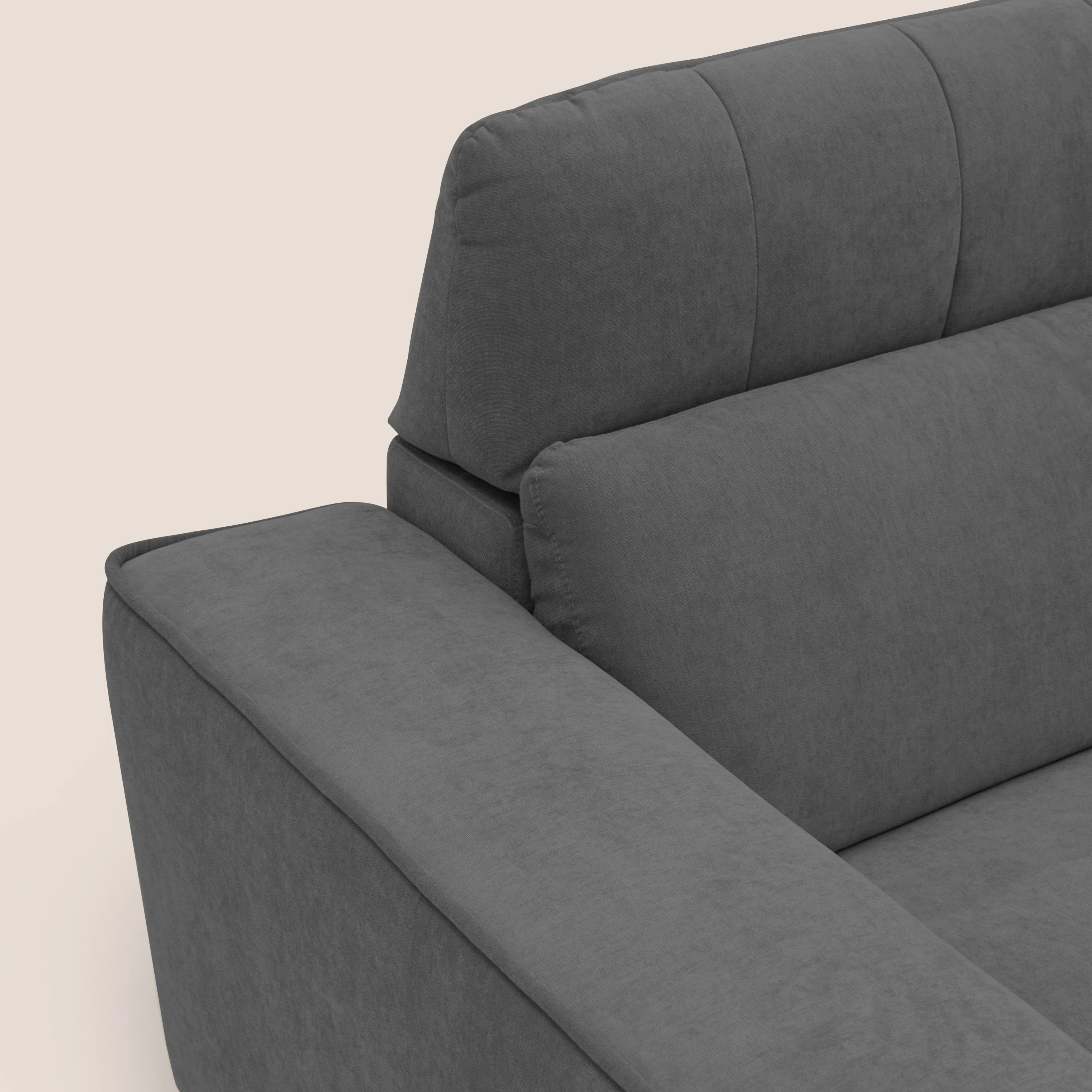 Clark Canapé modulable avec option relax électrique en tissu imperméable et détachable T17 anthracite - Image 7