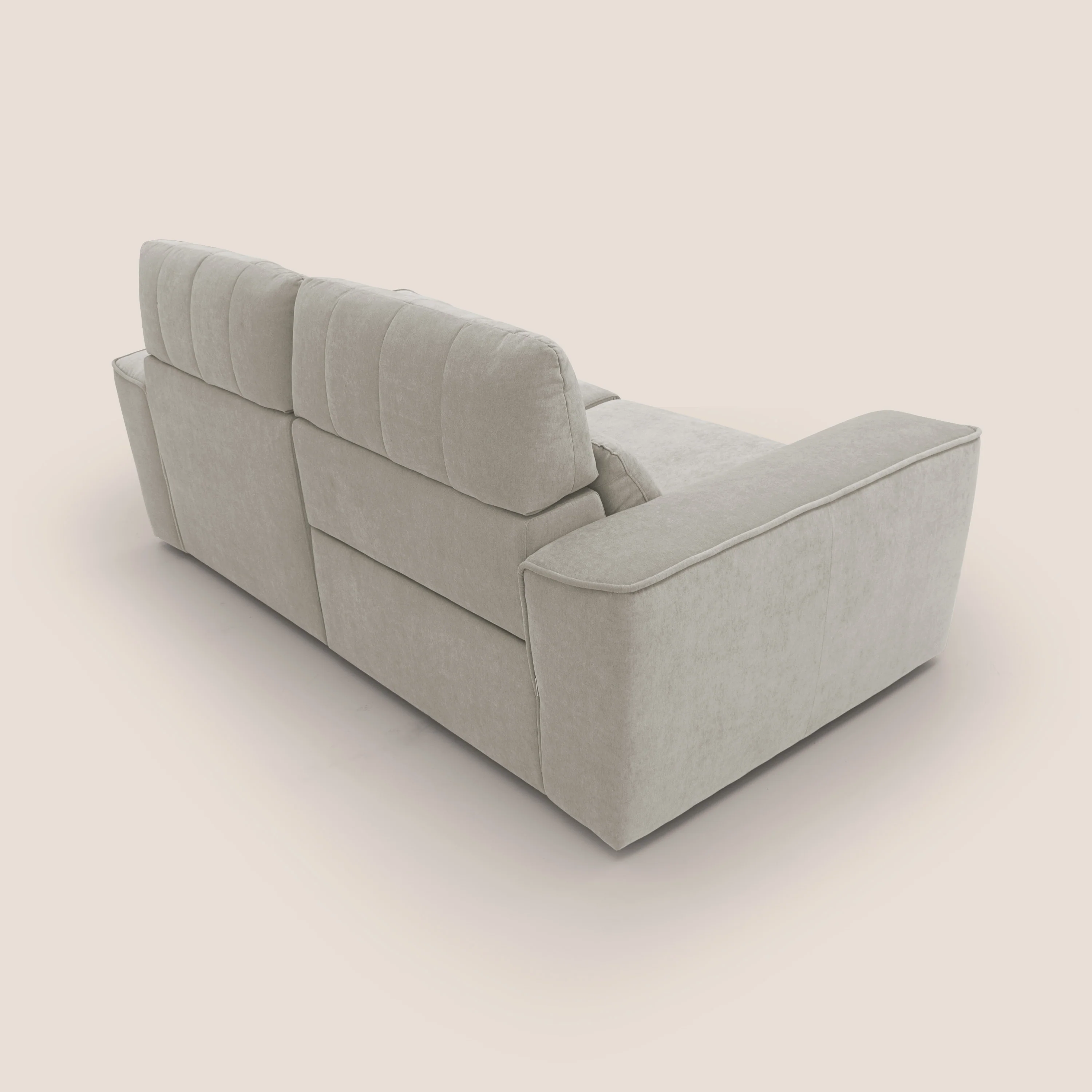Clark Canapé modulable avec option relax électrique en tissu imperméable et détachable T17 crème - Image 8