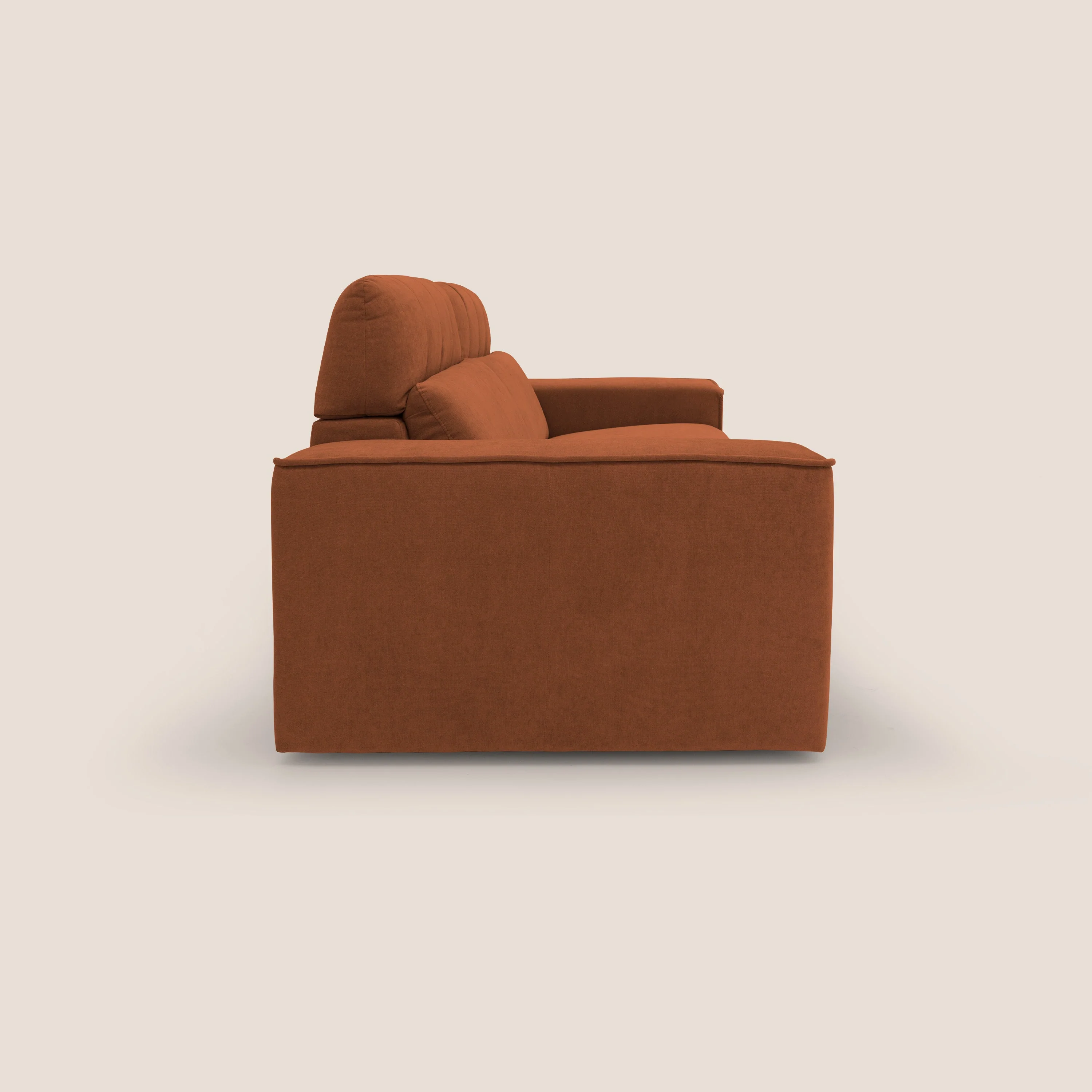 Clark Canapé modulable avec option relax électrique en tissu imperméable et détachable T17 orange - Image 7