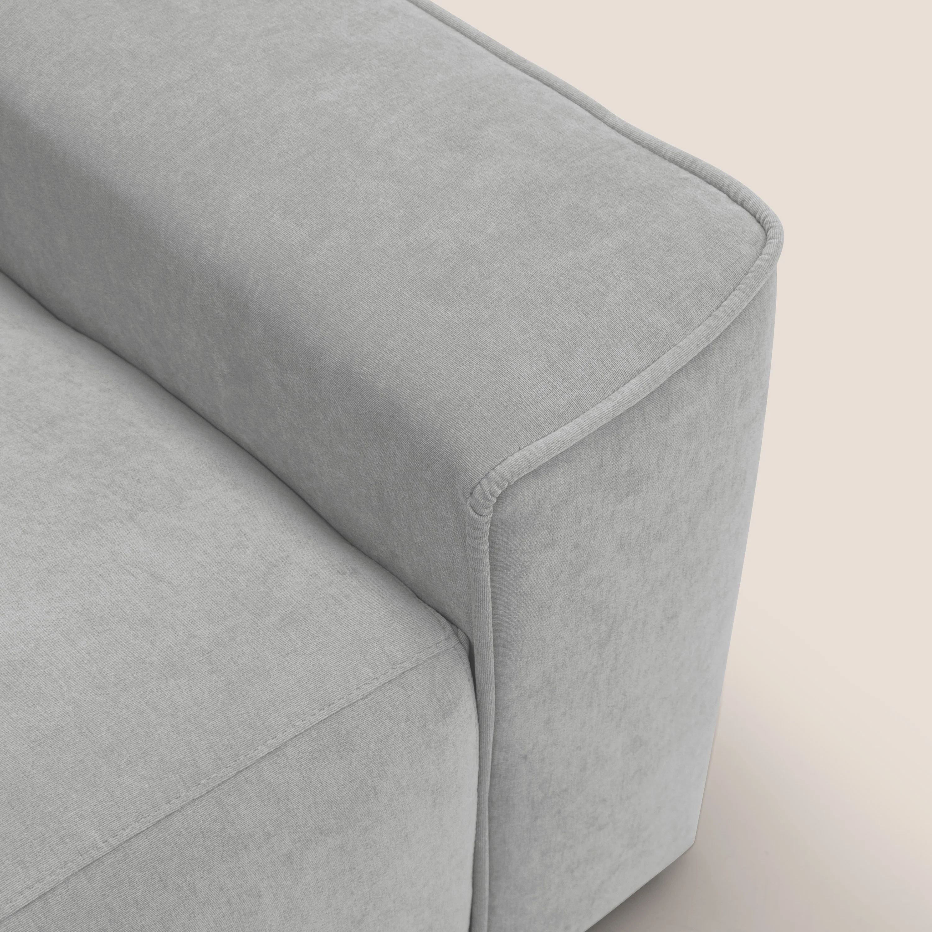 Clark canapé modulable d'angle REVERSIBLE avec option relax électrique en tissu détachable imperméable T17 gris - Image 11