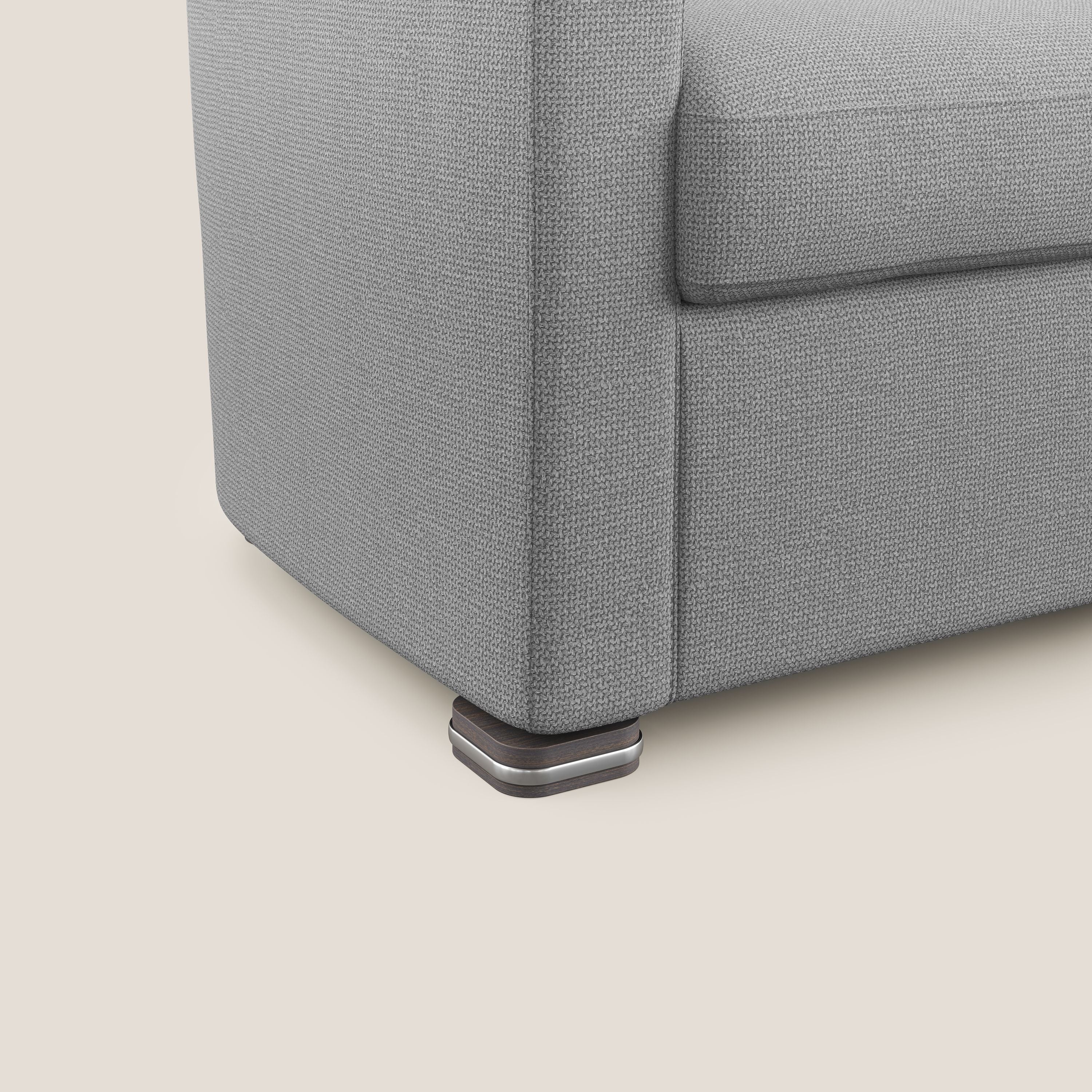 Cloe Fauteuil en tissu détachable à l'eau QuickClean T08 gris - Image 5