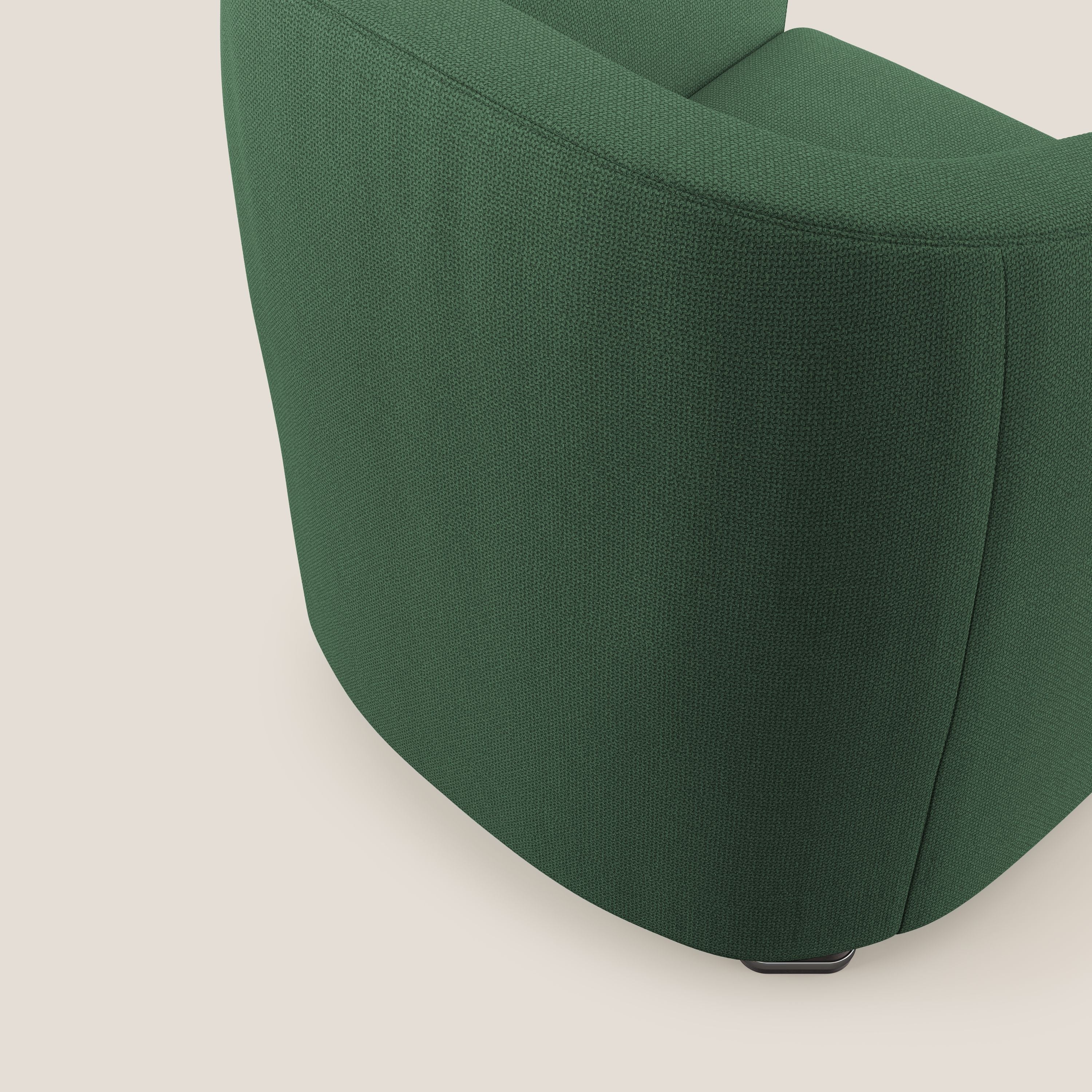 Cloe Fauteuil en tissu détachable à l'eau QuickClean T08 vert - Image 6