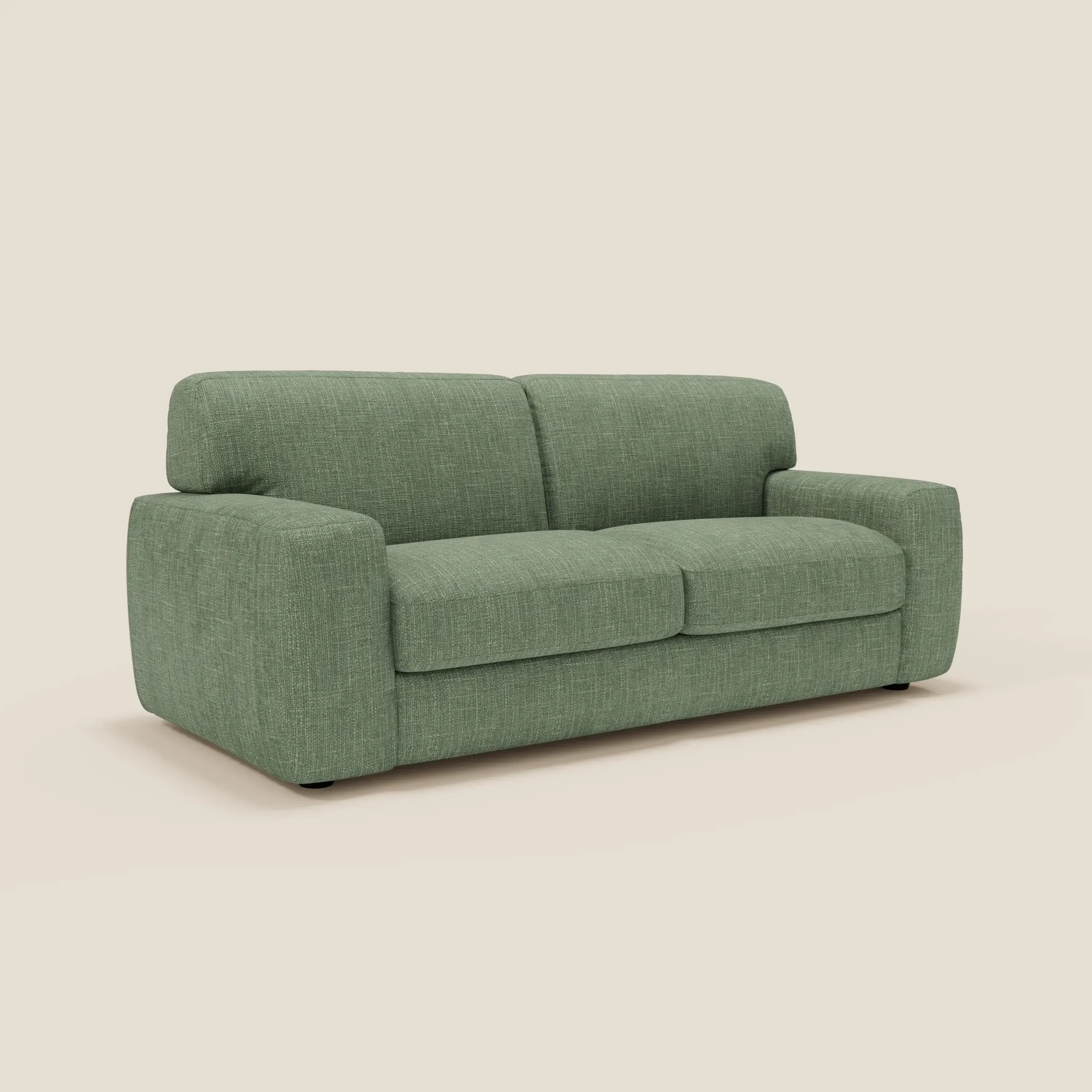 Cloud Canapé convertible matelas H17 cm avec coussins souples en tissu imperméable T06 vert - Image 3