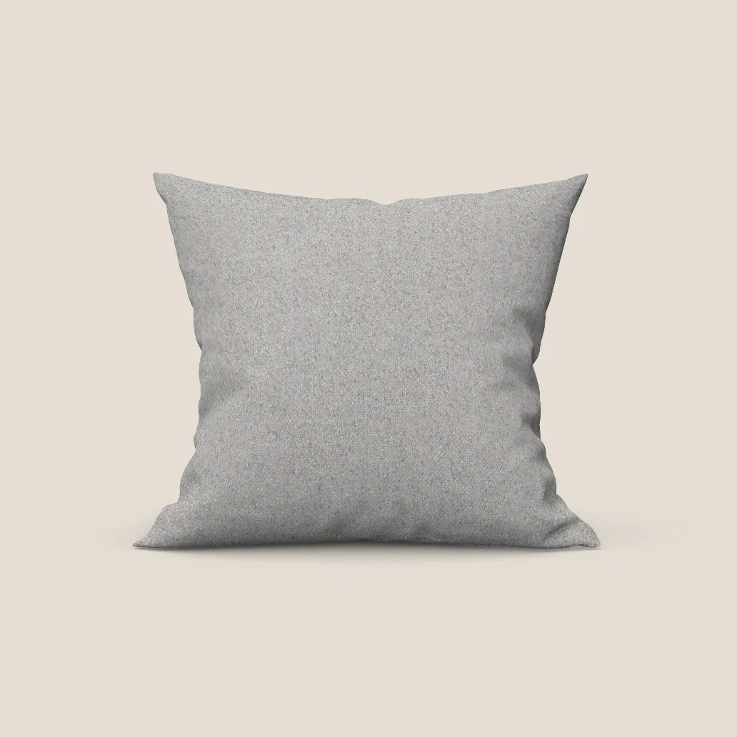 Dalt coussin disponible en différentes couleurs en bouclette souple et imperméable T07 gris
