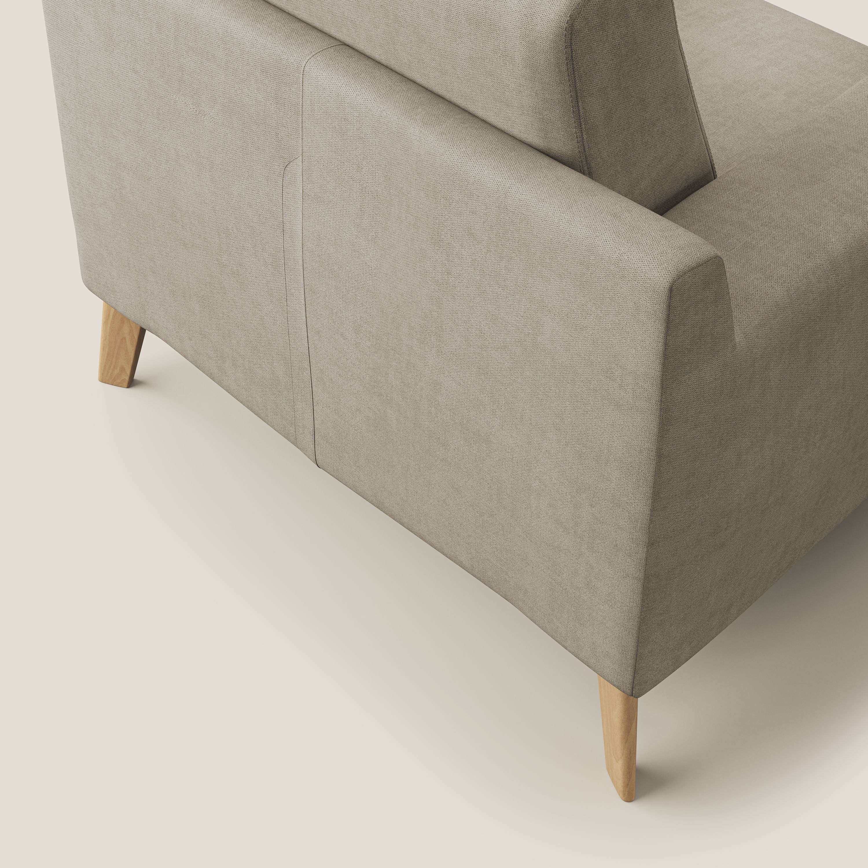 Danish Fauteuil en tissu doux imperméable T02 beige - Image 6