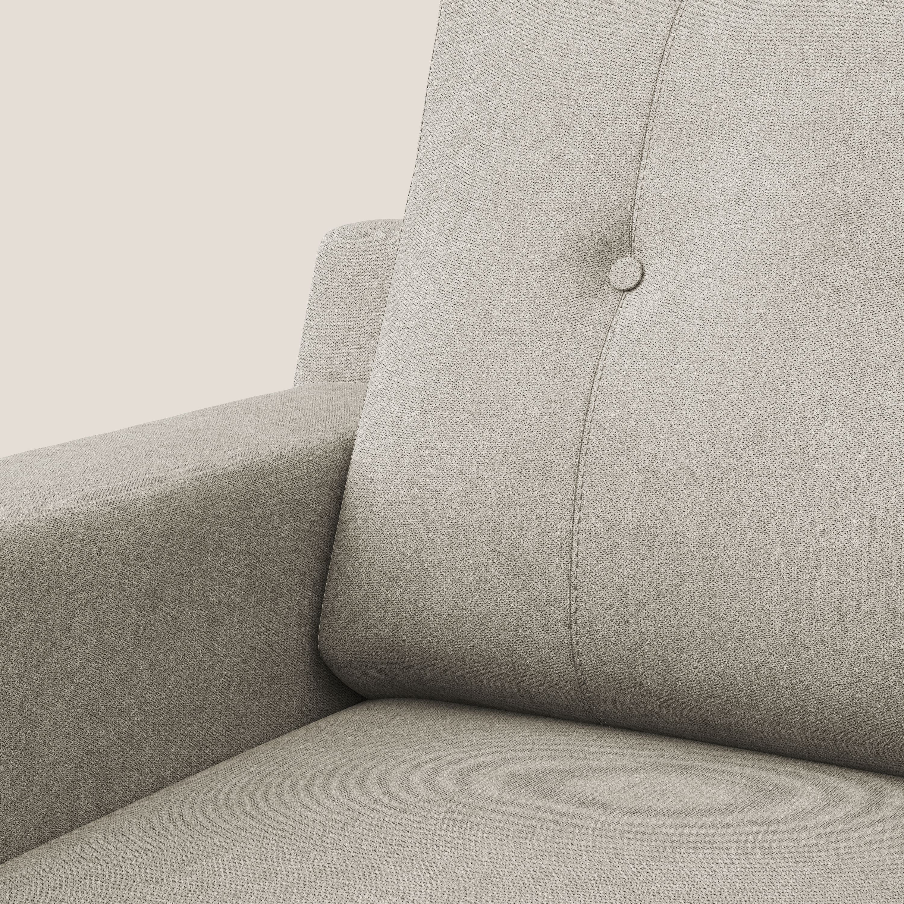 Danish Fauteuil en tissu doux imperméable T02 crème - Image 8