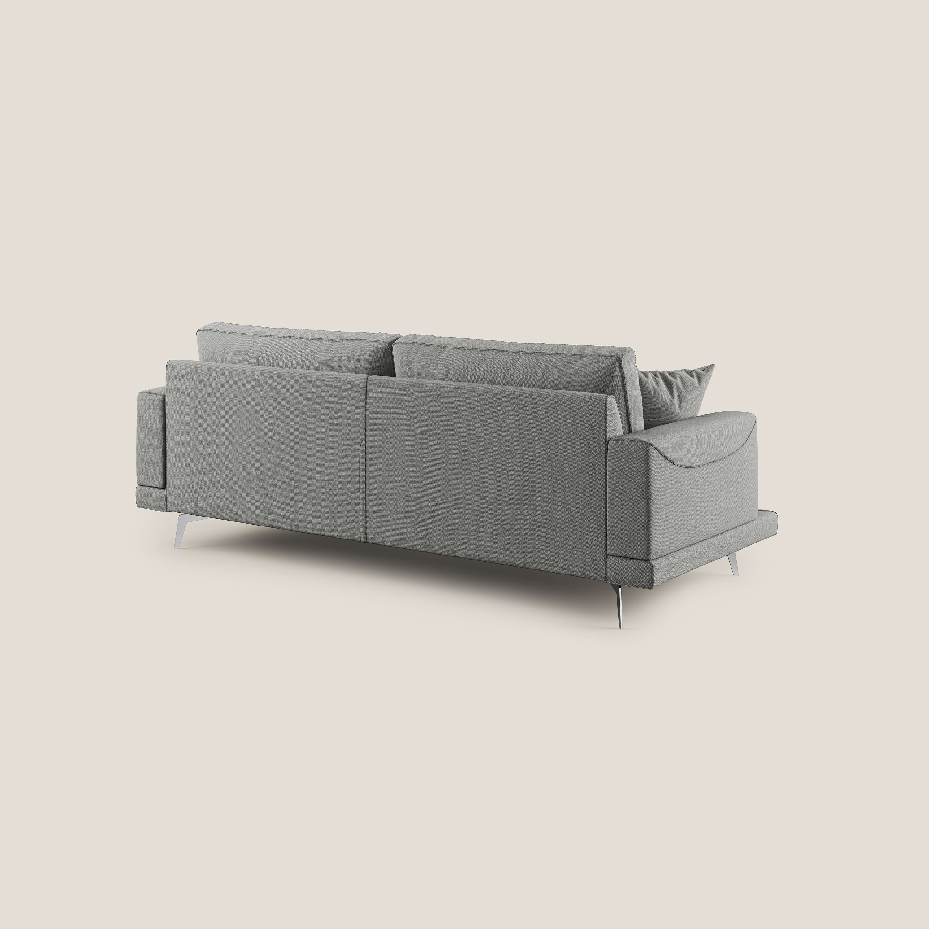 Dorian canapé moderne en tissu doux anti-tache T05 gris - Image 4