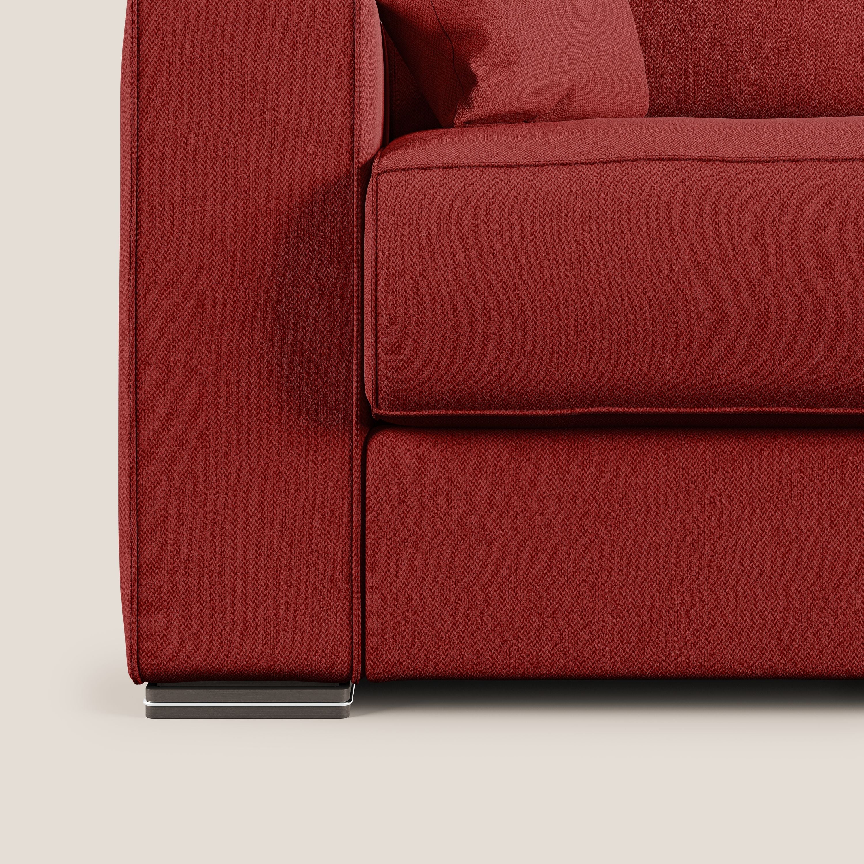 Dream Canapé convertible d'angle en tissu détachable T05 rouge - Image 9