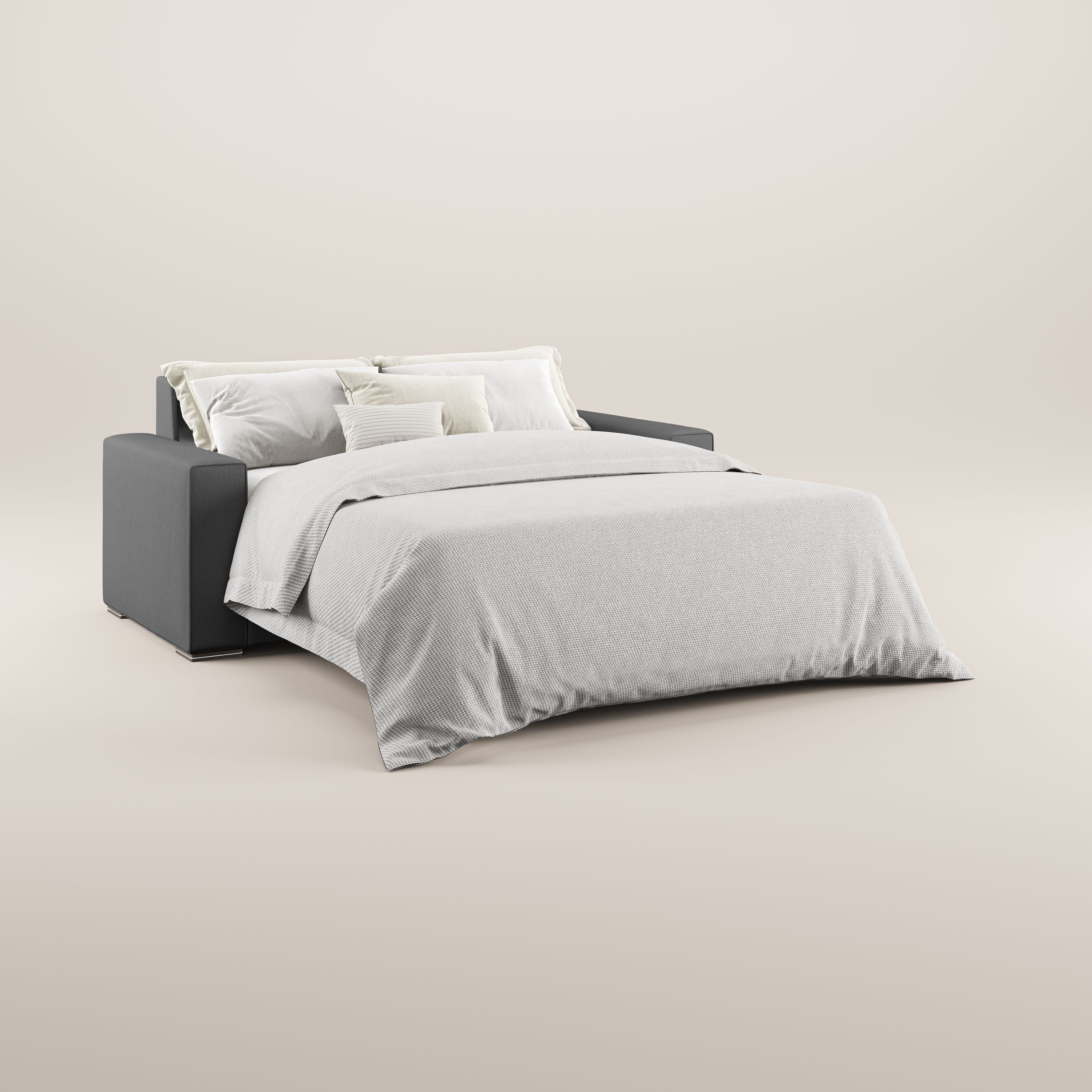 Dream canapé-lit convertible avec coussins doux en tissu détachable T05 anthracite - Image 2