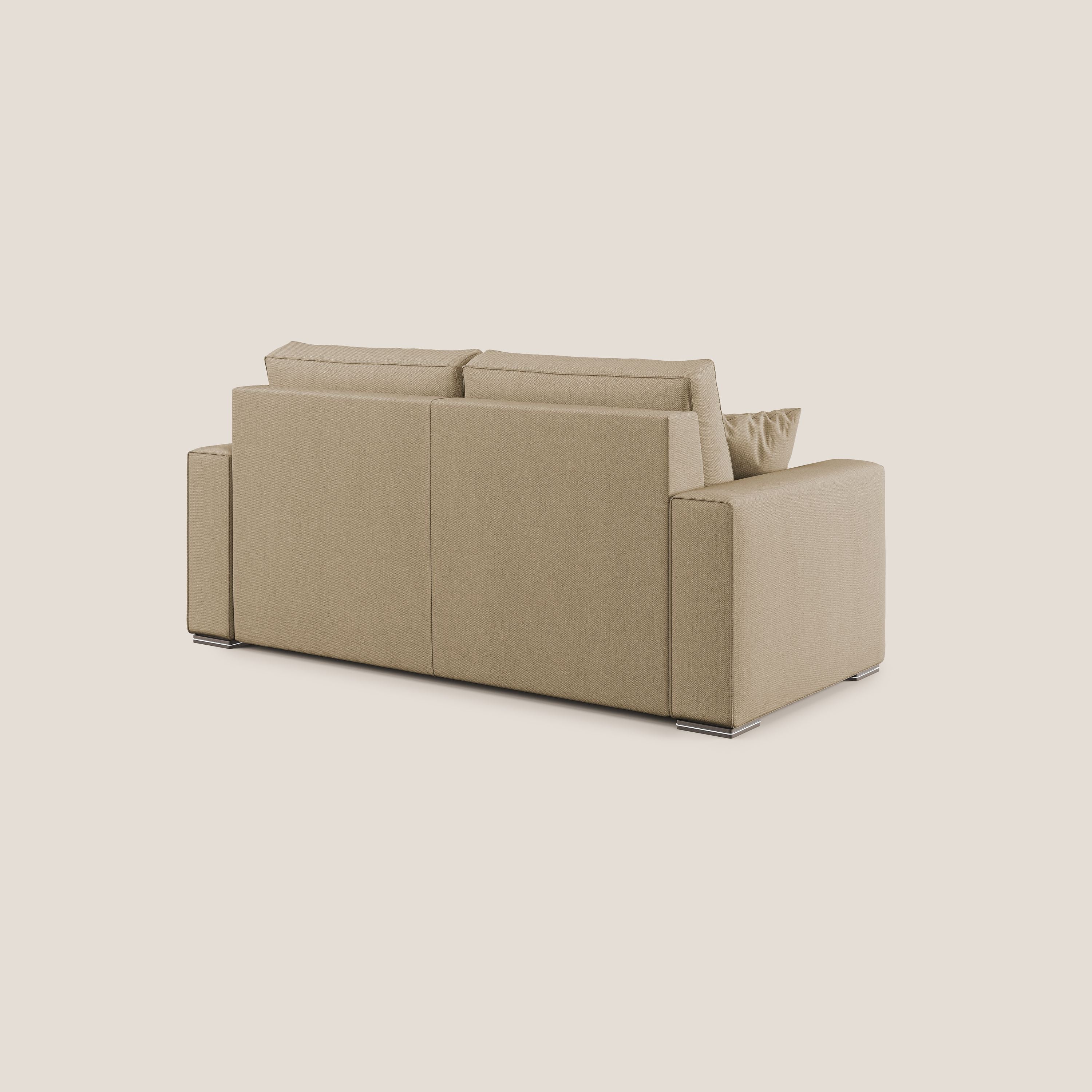 Dream canapé-lit convertible avec coussins doux en tissu détachable T05 beige - Image 5