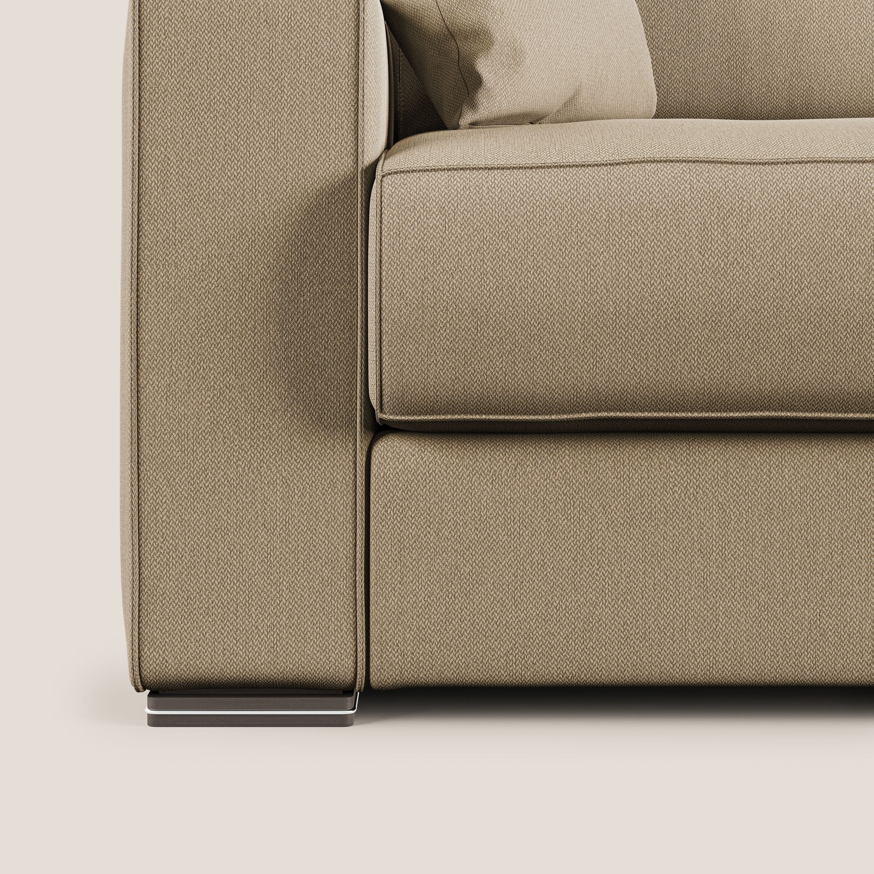 Dream canapé-lit convertible avec coussins doux en tissu détachable T05 beige - Image 8