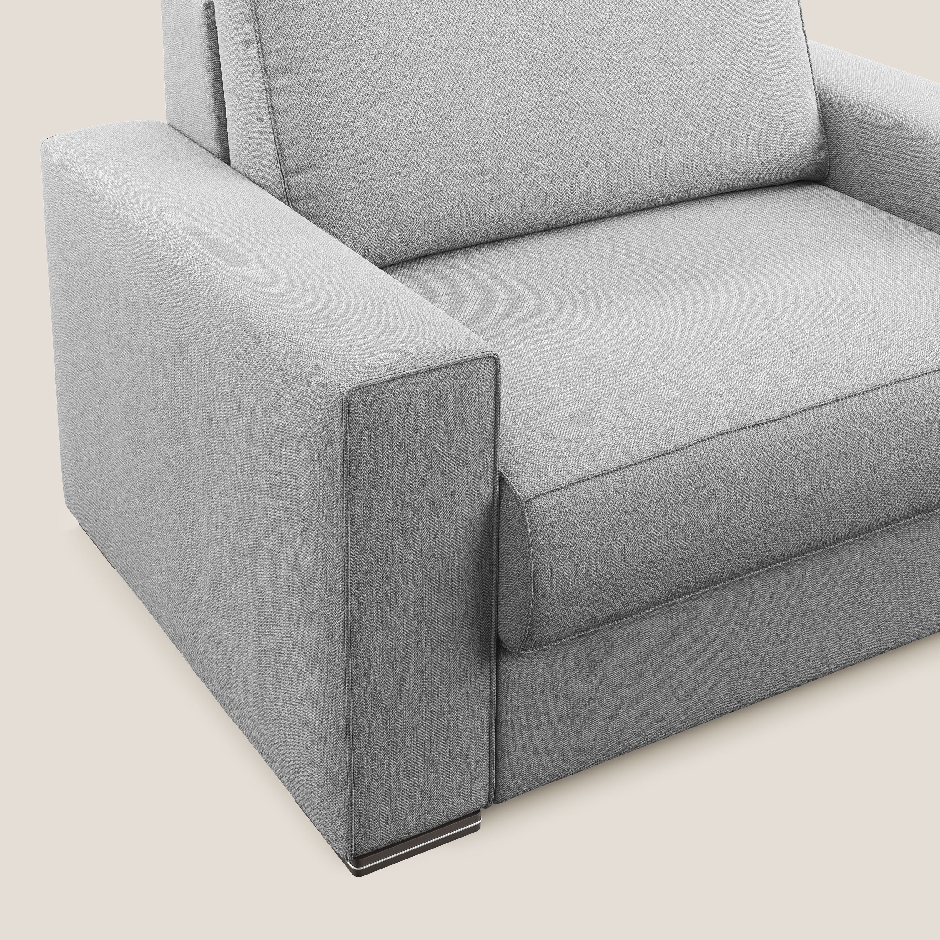 Dream fauteuil convertible en tissu détachable T05 gris - Image 5