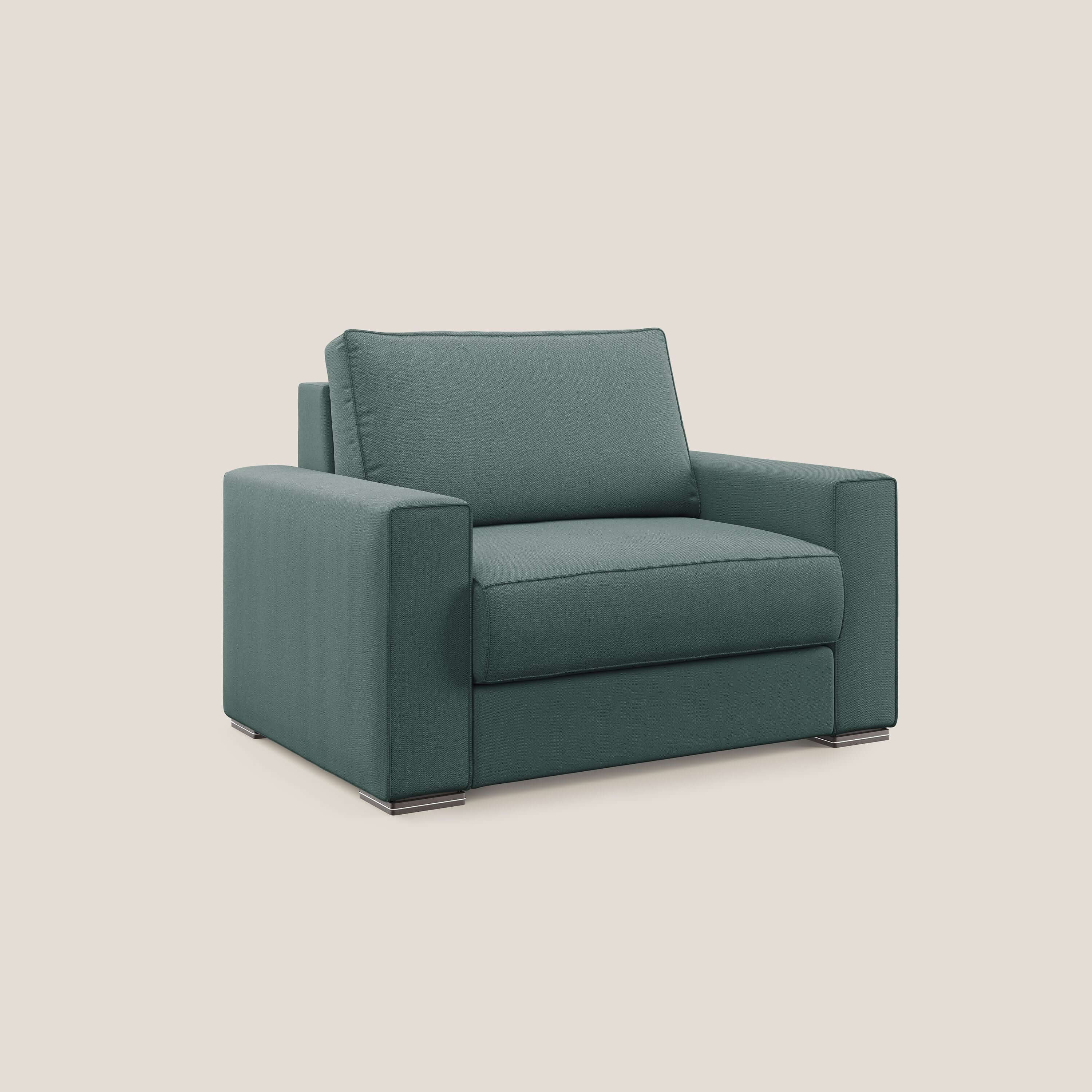 Fauteuil-lit Dream en tissu anti-taches T05 vert - Image 3
