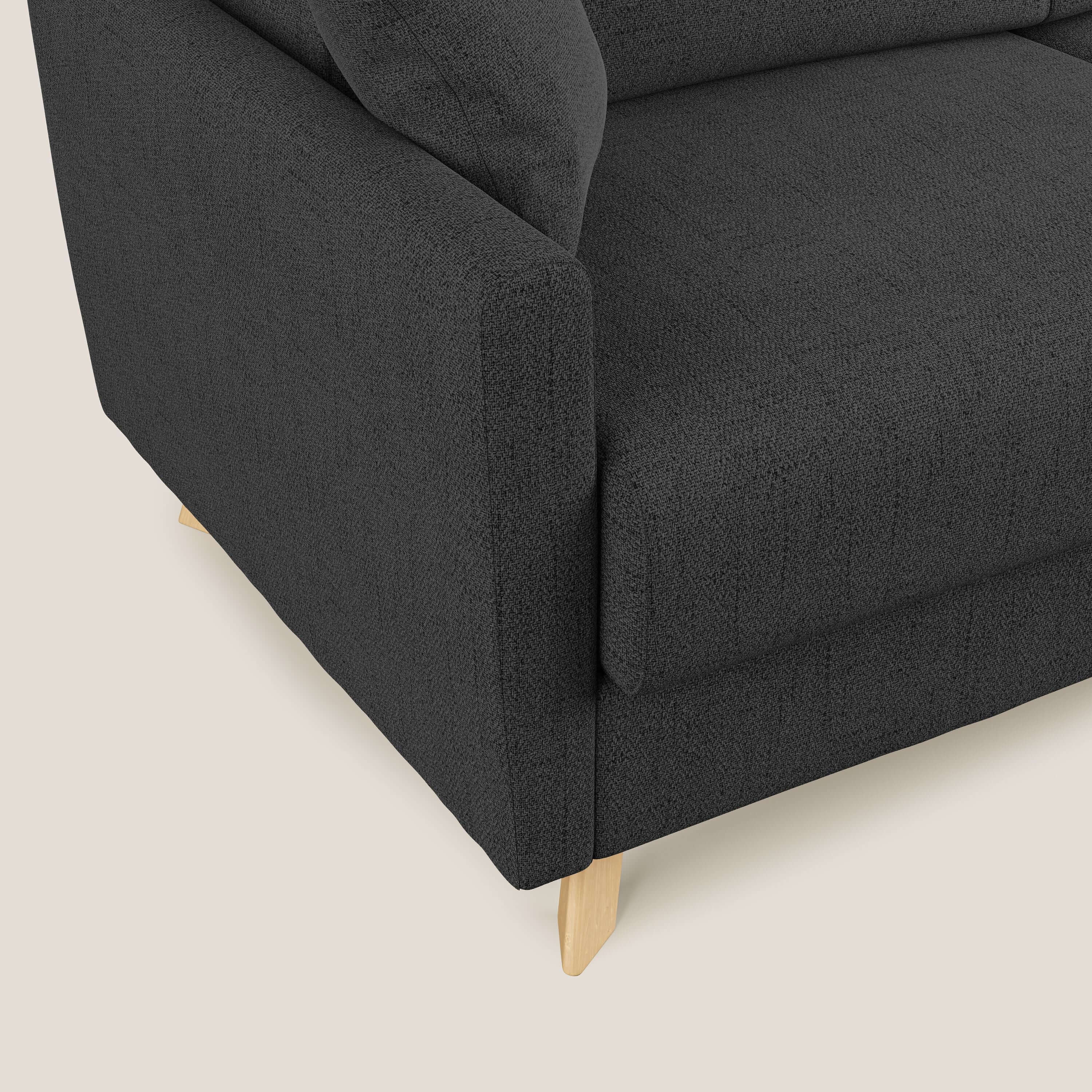 Edgar canapé d'angle convertible en tissu FELIS imperméable T03 anthracite - Image 7