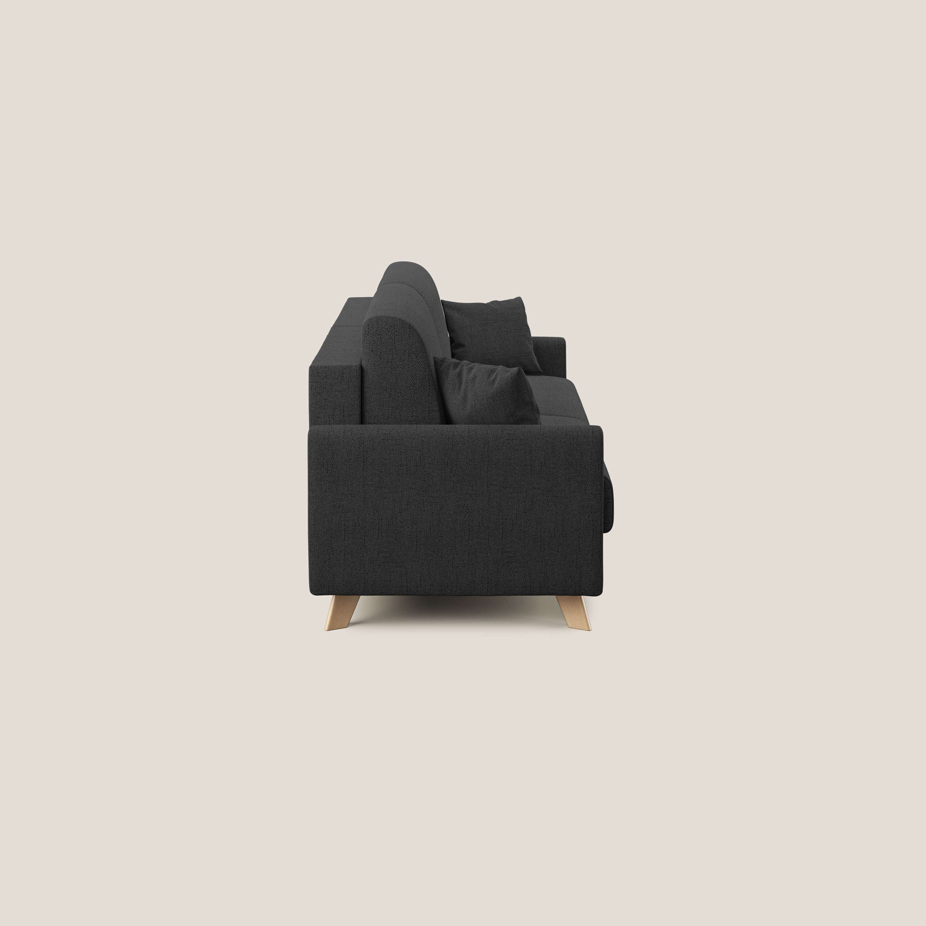 Edgar canapé convertible en tissu FELIS imperméable T03 anthracite - Image 4