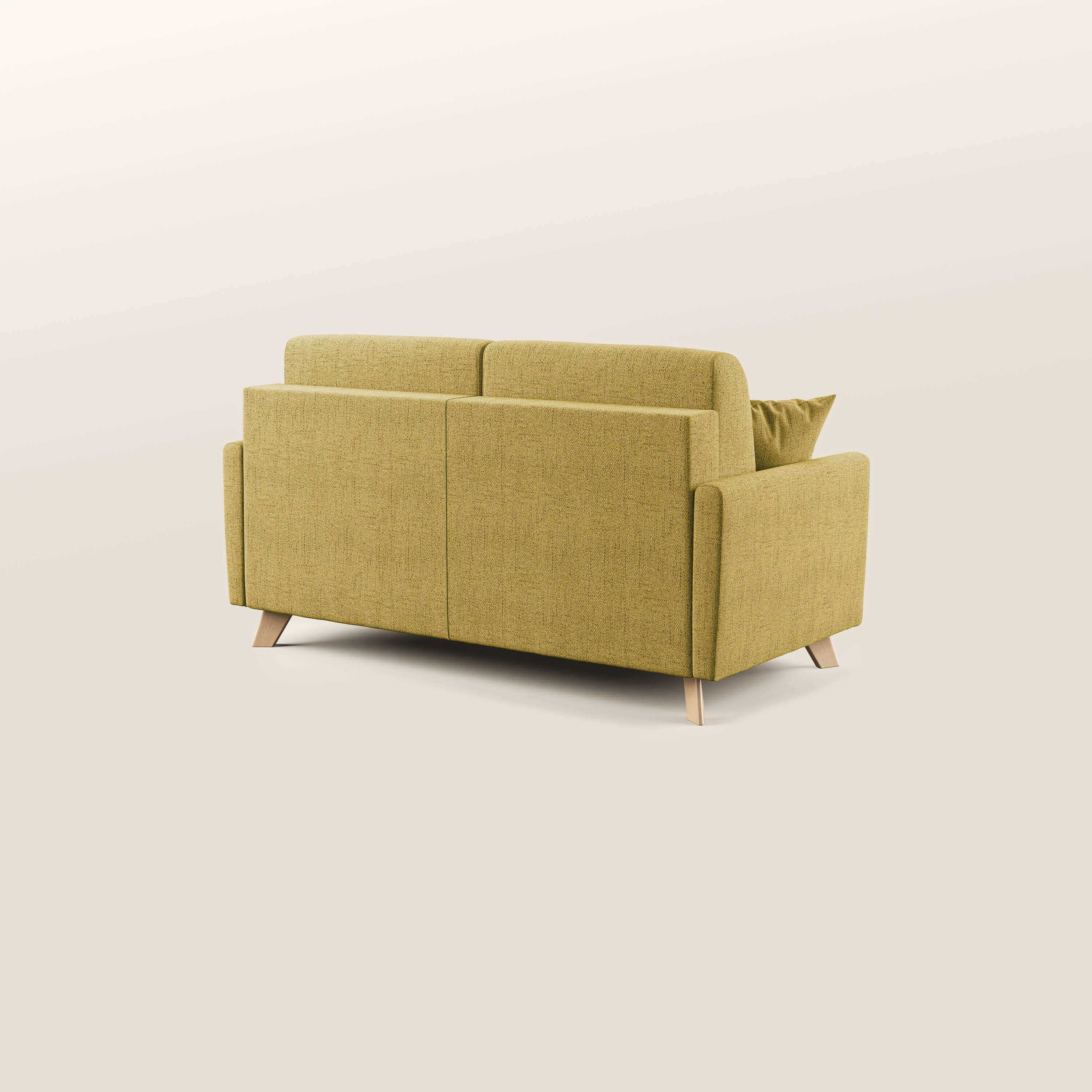 Edgar canapé convertible en tissu FELIS imperméable T03 jaune - Image 5