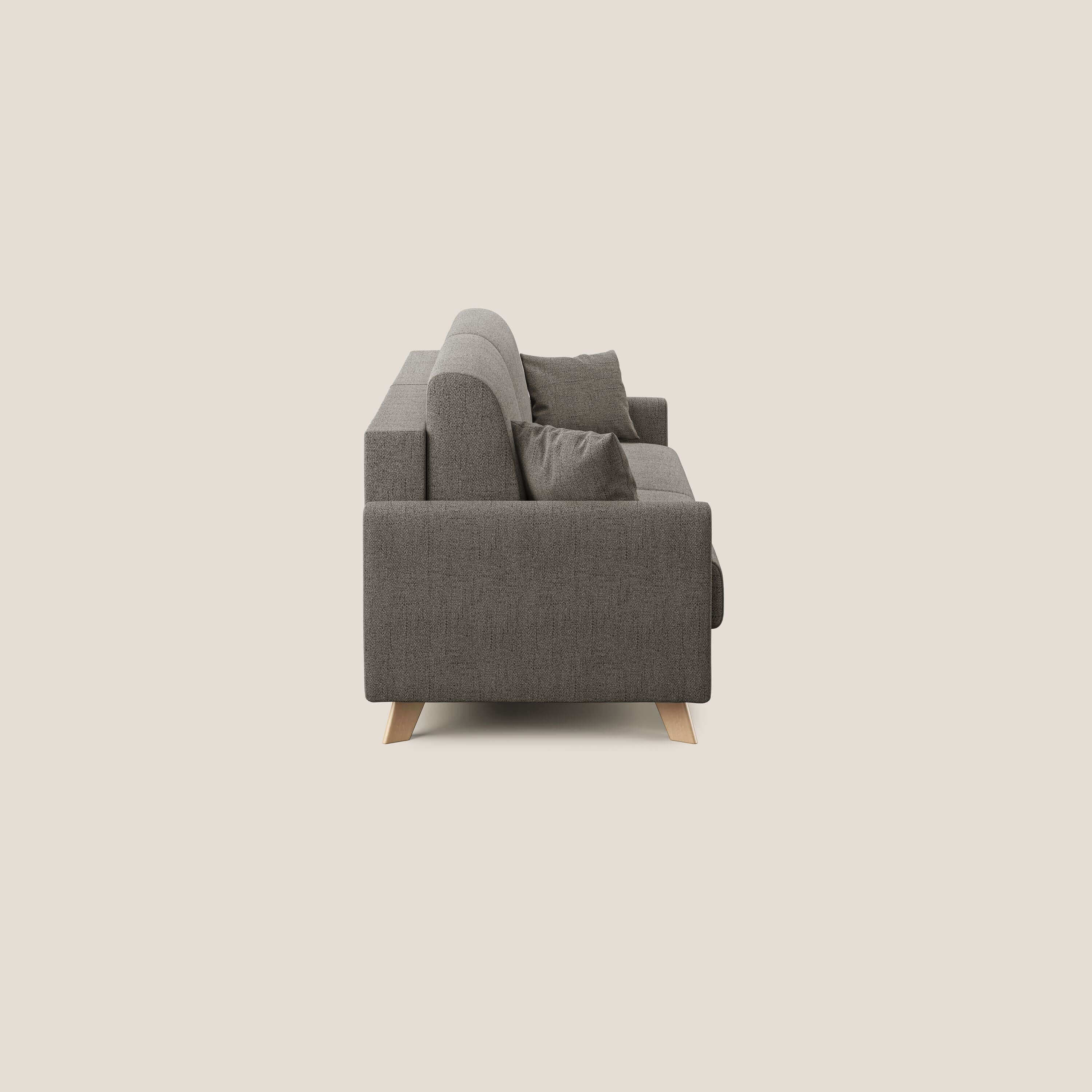 Edgar canapé convertible en tissu FELIS imperméable T03 taupe - Image 4