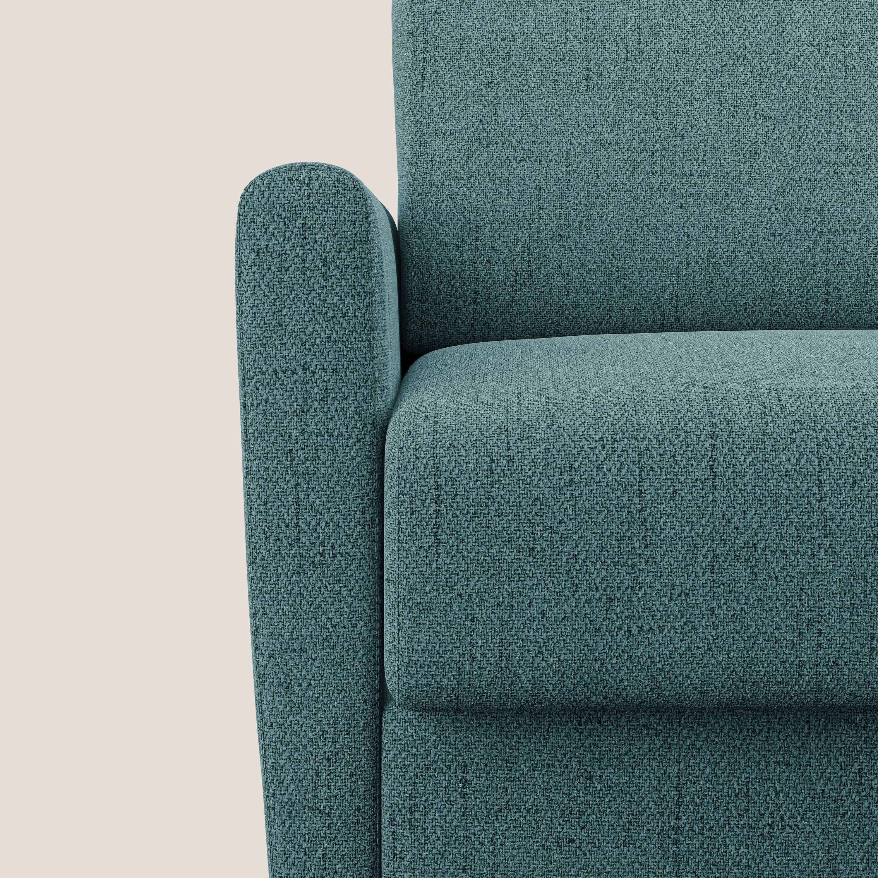 Edgar fauteuil convertible en tissu FELIS imperméable T03 bleu ciel - Image 7